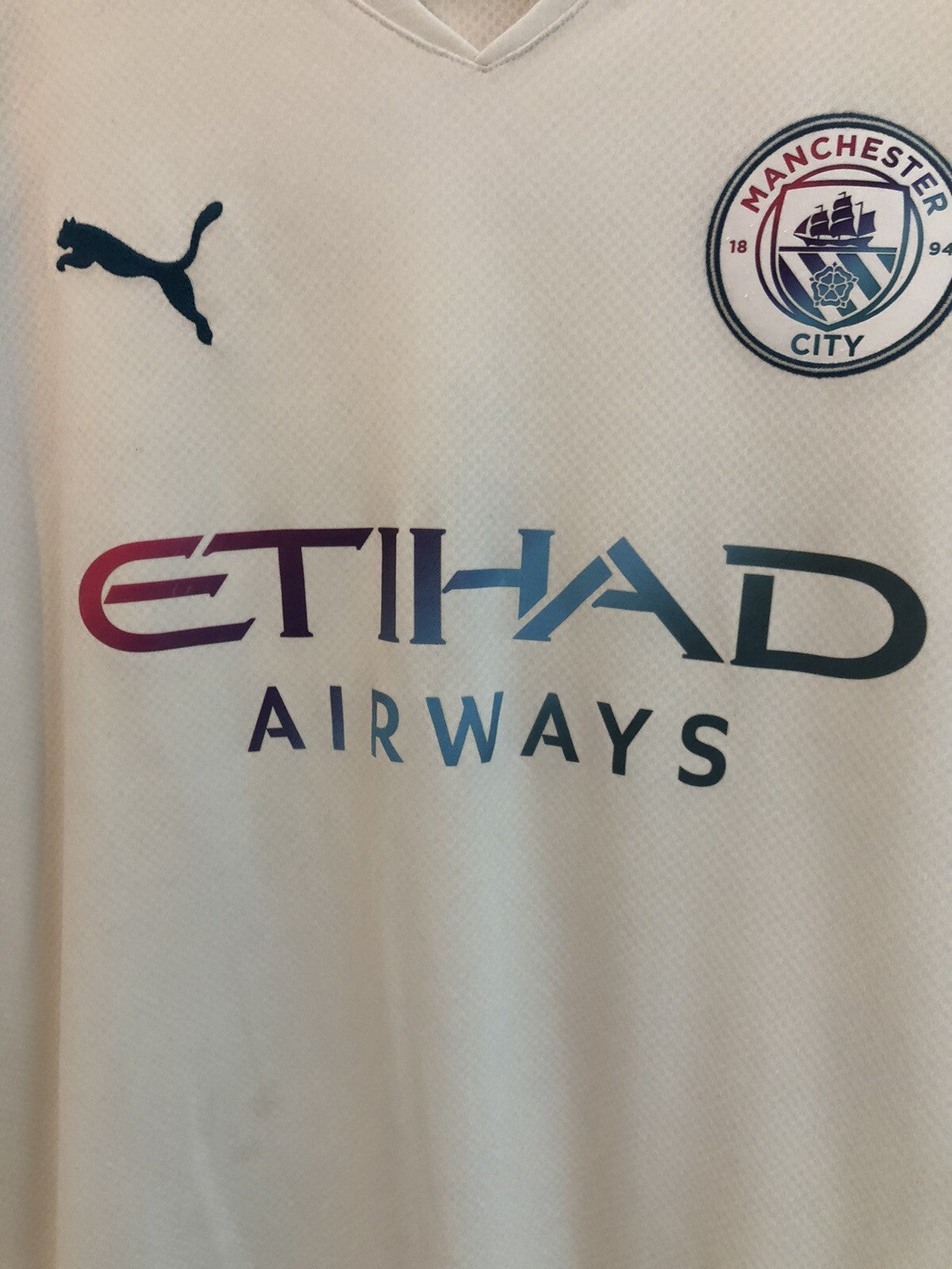 Manchester City Rodri #16 2021/22 Medium Away Excellent Condition 759211-02