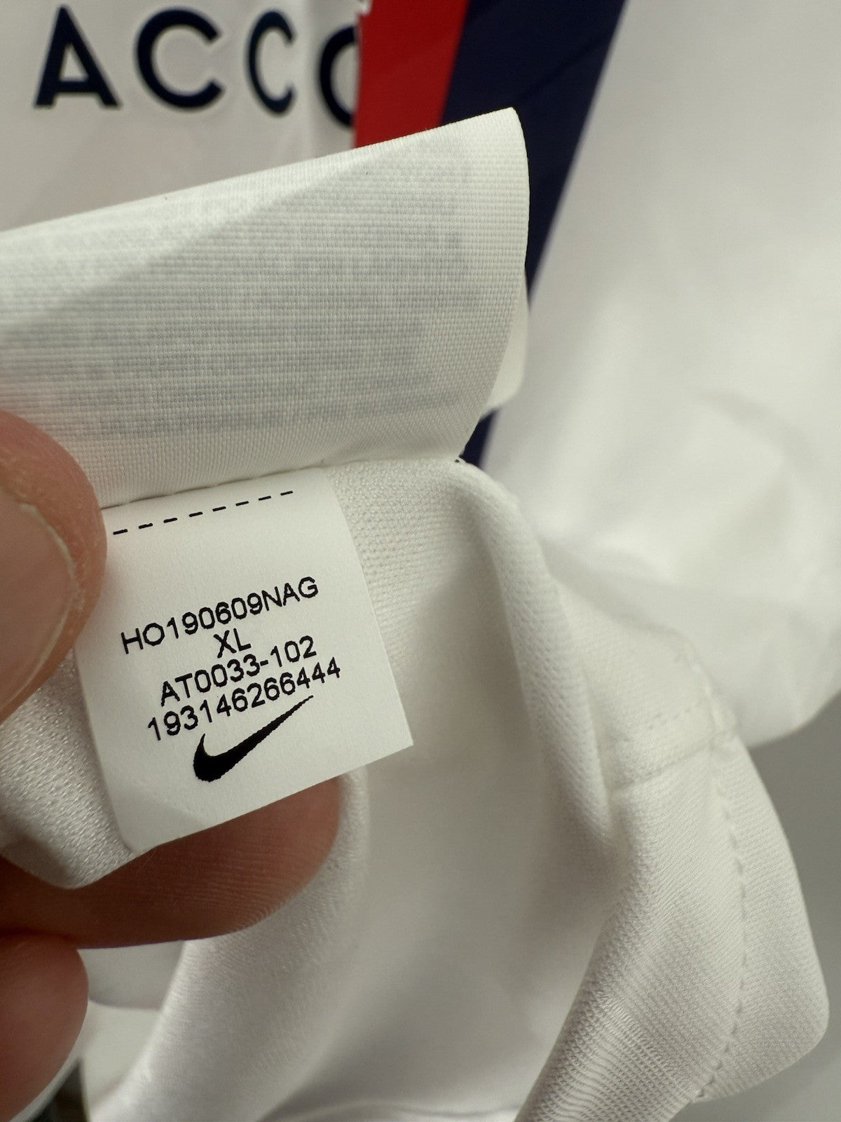 Paris St Germain Mbappe #7 2019/20 XL 3rd Shirt Nike BNWT AT0033-102