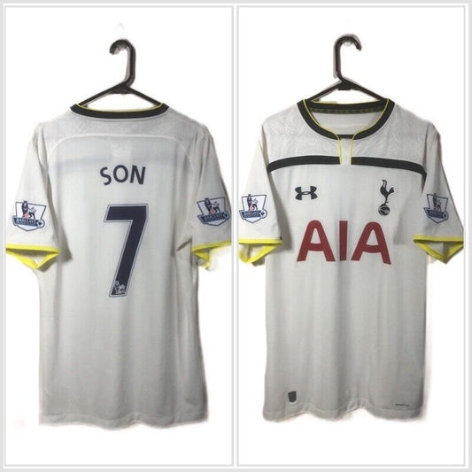 Son 7 Tottenham Hotspur 2014 15 Large Home Under Armour Excellent Condition