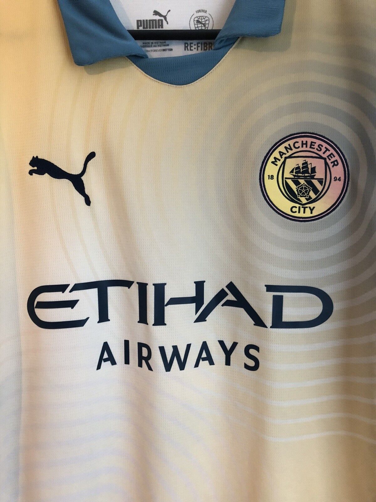 Savinho 26 Manchester City 2024 25 Medium Home Excellent Condition 775202 04