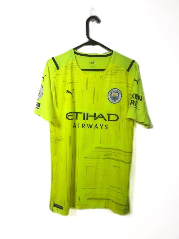 Manchester City Ederson #31 2021/22 XL Authentic GK Excellent Condion 759185-99