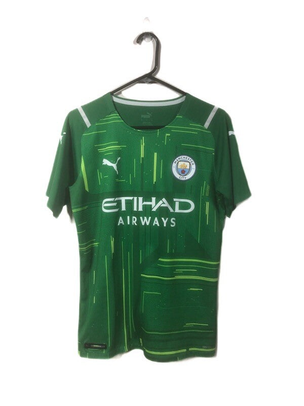 Man City Ederson M. #31 2021/22 Medium Away GK Excellent Condition 759185-51