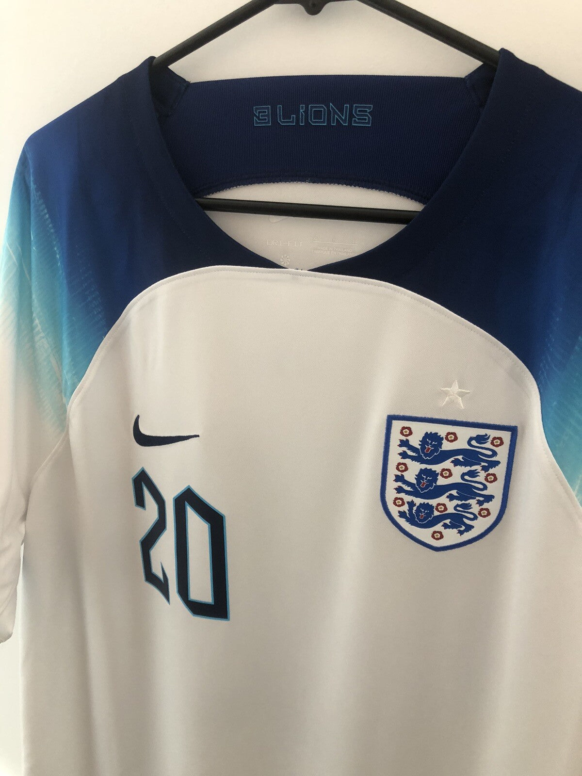 England Foden #20 2022 XL Home Shirt Excellent Condition DN0687-100