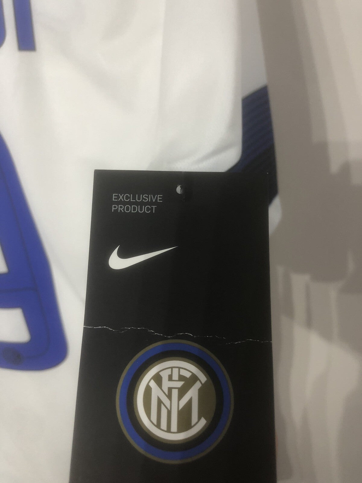 Inter Milan Icardi #9 2016/17 Medium Away Shirt Nike BNWT 776888-101