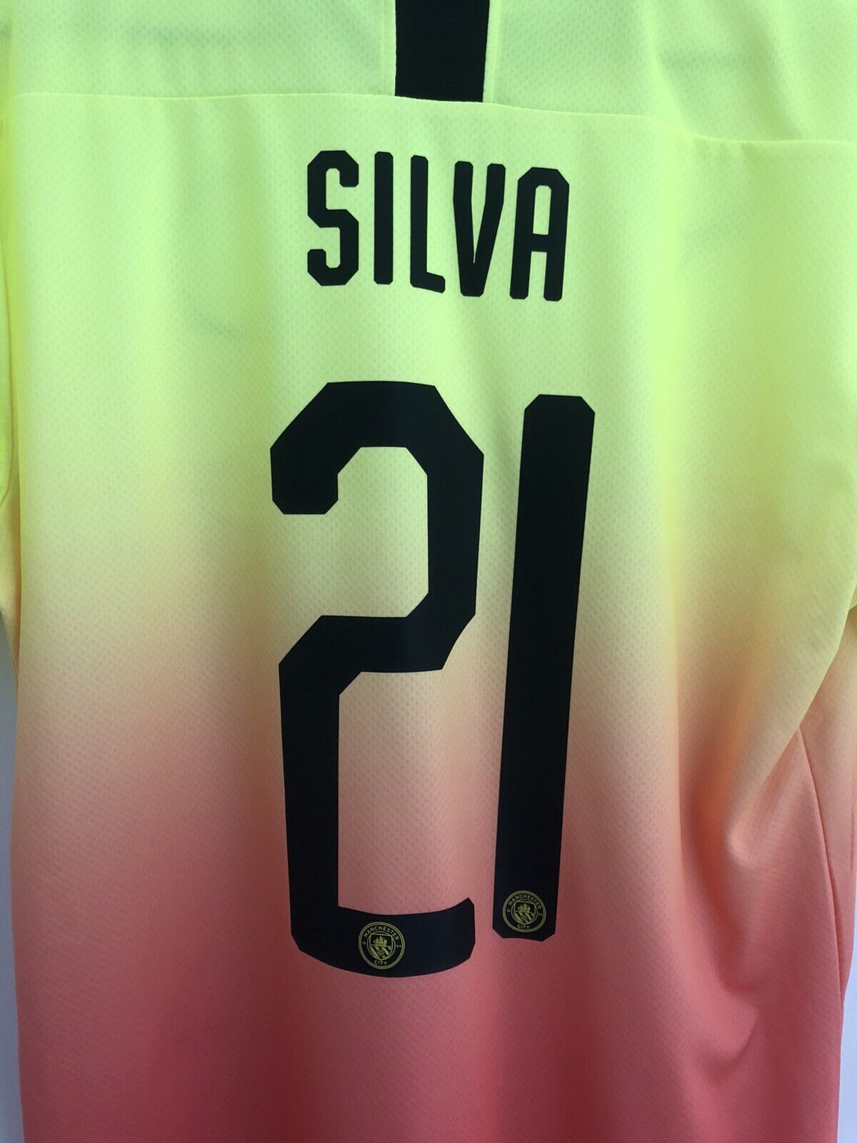 Silva 21 Manchester City 2019 20 Medium 3rd Excellent Condition 755594 03