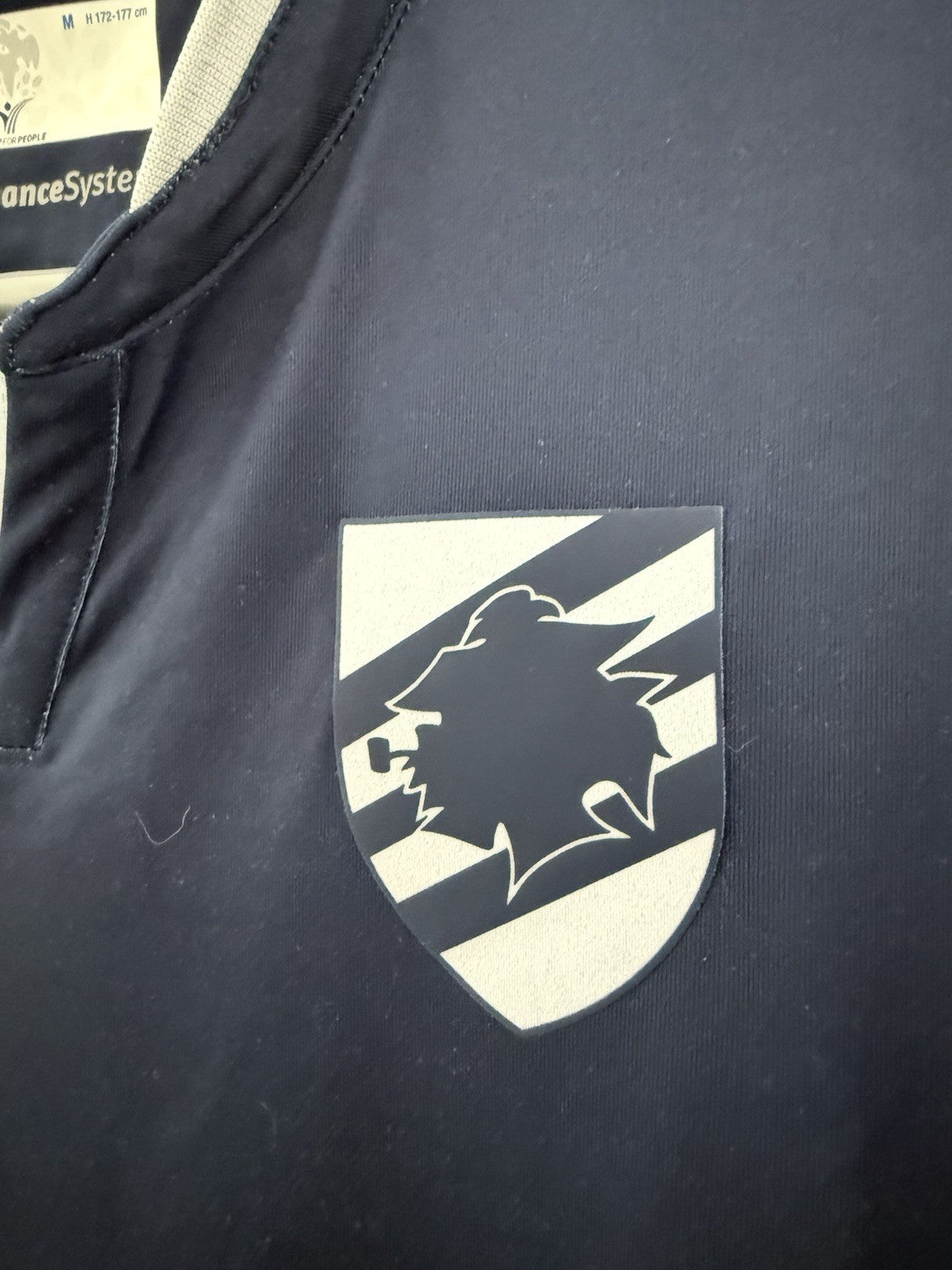 Sampdoria 2021/22 Medium 4th Shirt Macron Excellent Condition