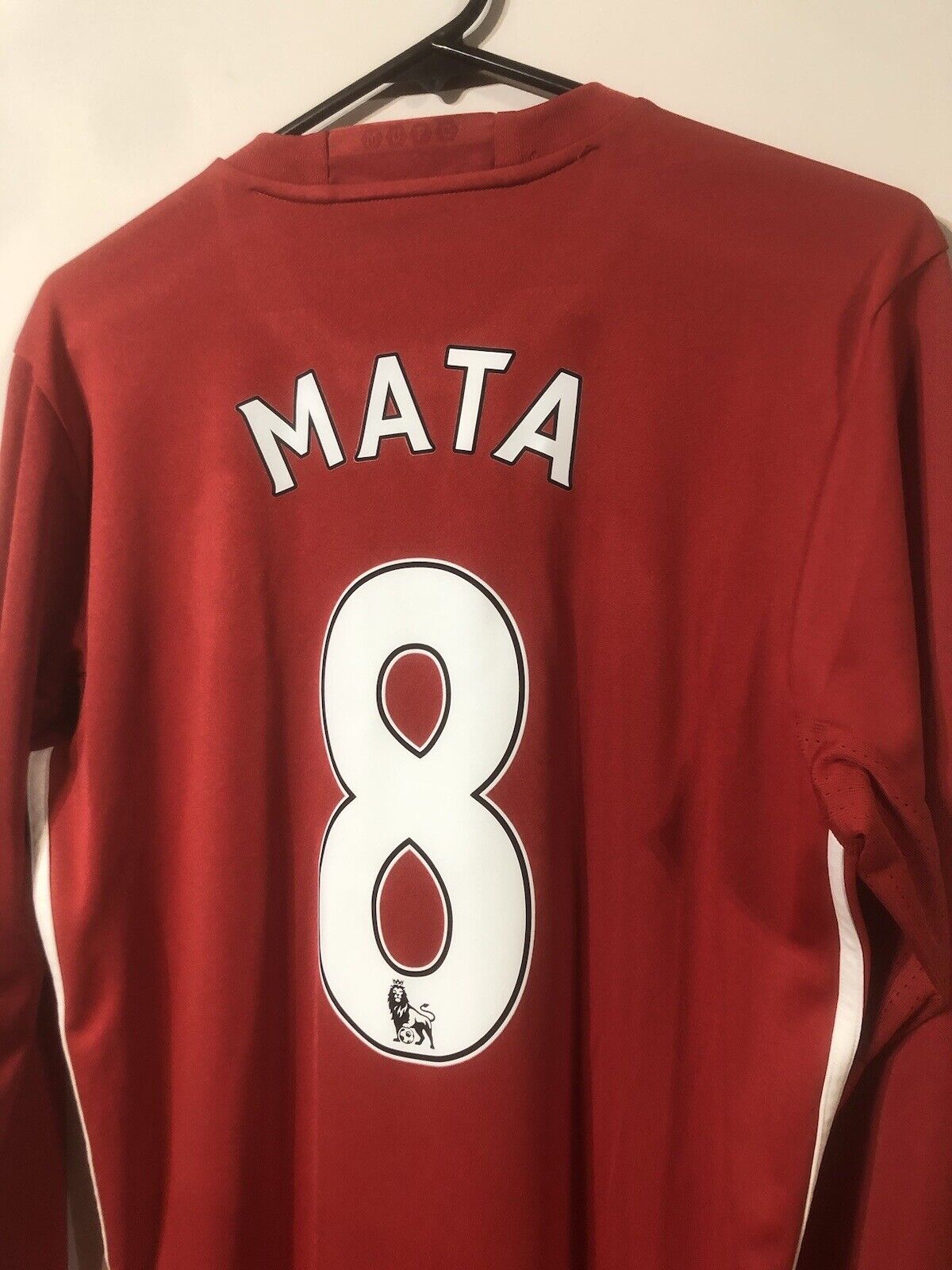 Mata #8 Manchester United Small L/S 2016/17 Home Football Shirt Mint Condition