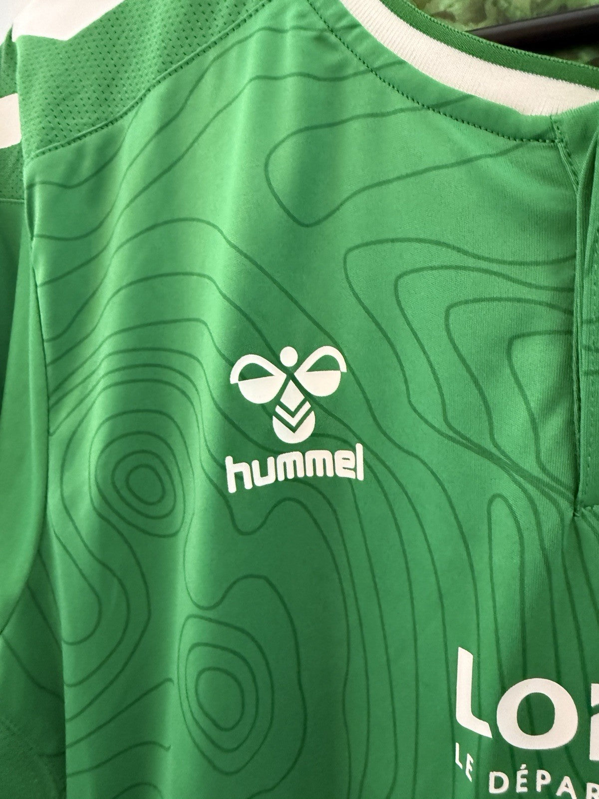 AS Saint-Étienne 2022/23 Medium Home Shirt Hummel Excellent Condition