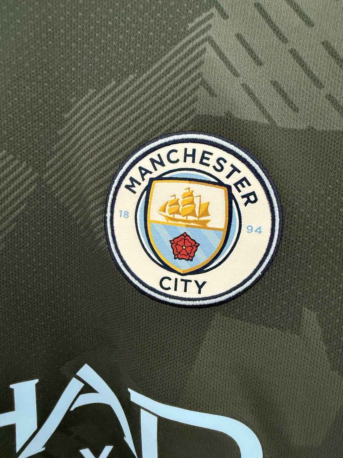 Man City Kun Aguero #10 2017/18 Medium 3rd Shirt Excellent Condition 847259-333