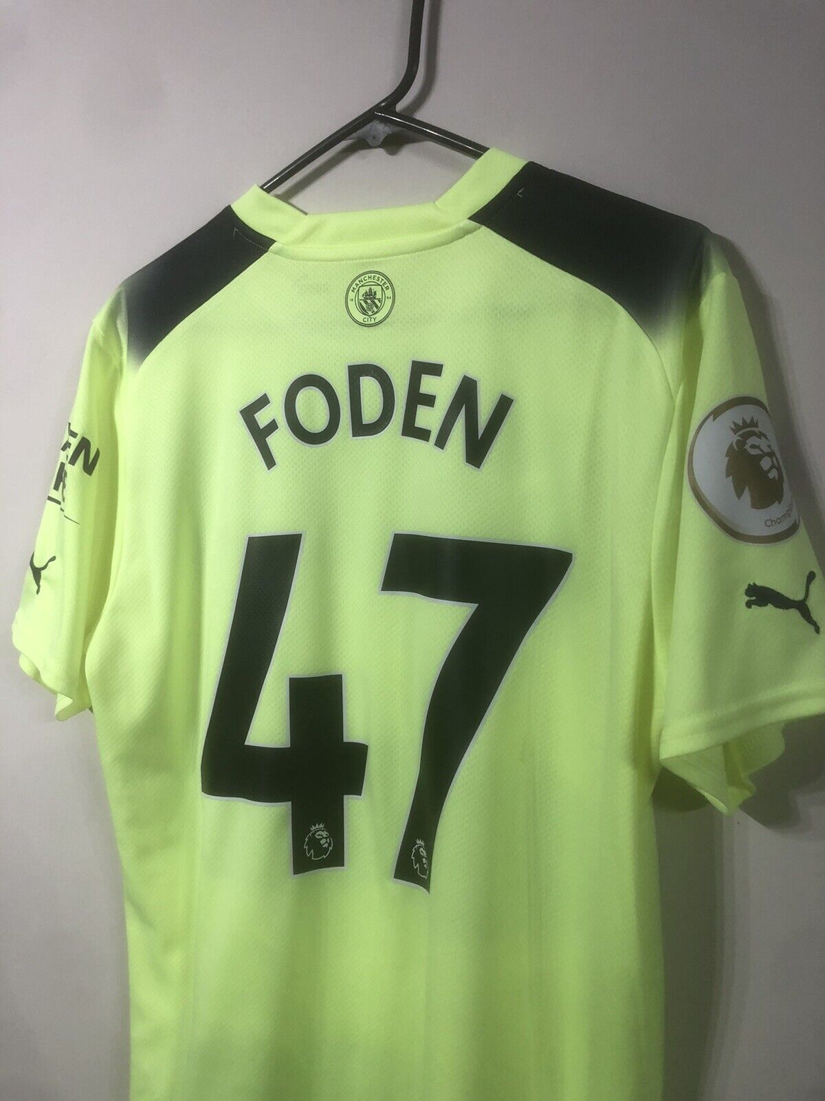 Foden 47 Manchester City 2022 23 Large 3rd Shirt Excellent Condition 765734 03