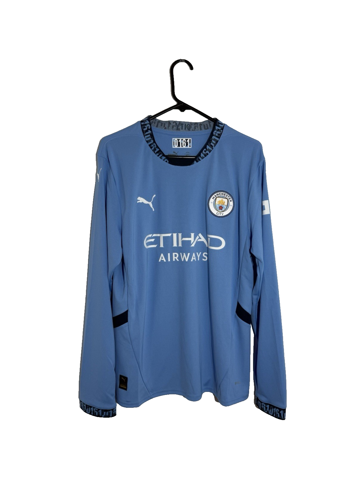 Manchester City Haaland #9 2024/25 Large LS Home BNWT 775076-01