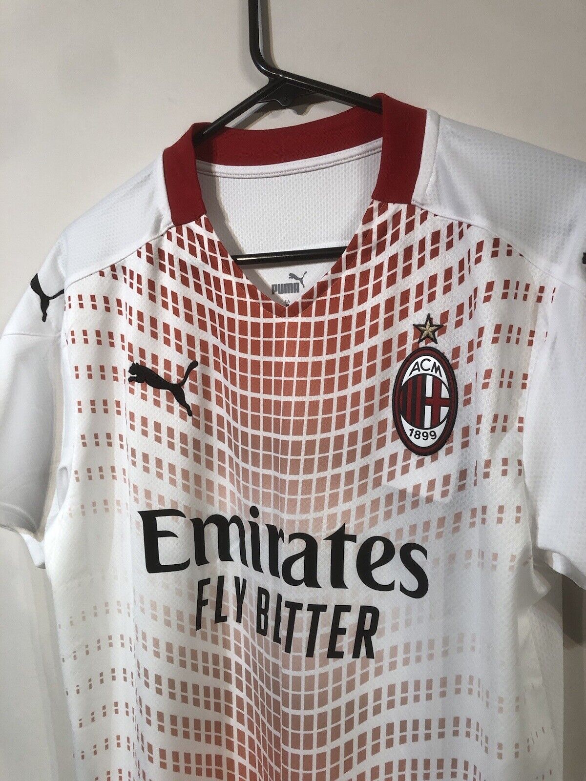 Saelemaekers #56 AC Milan Medium 2020/21 Away Football Shirt Puma BNWT