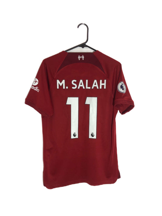 Liverpool M. Salah #11 2022/23 Small Home Shirt Excellent Condition DM1843-609
