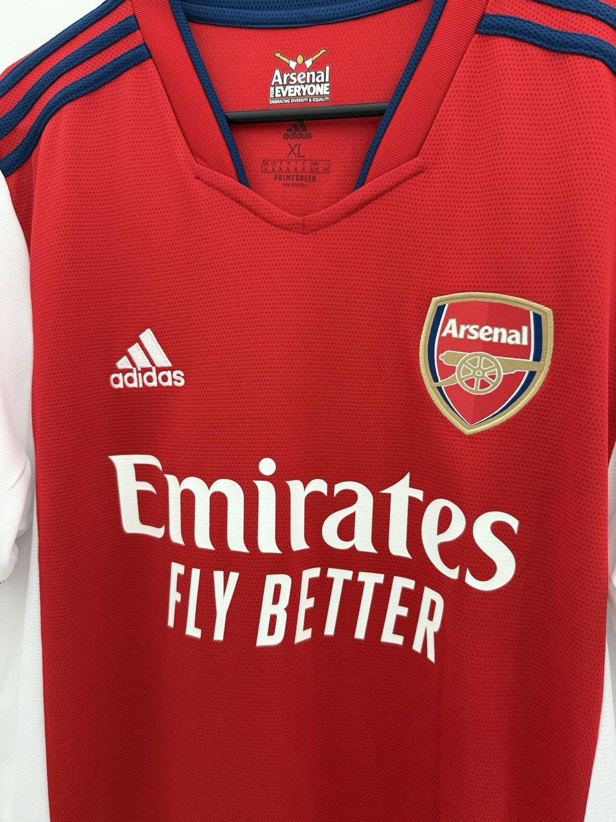 Arsenal Saka #7 2021/22 XL Home Shirt Adidas Excellent Condition GM0217