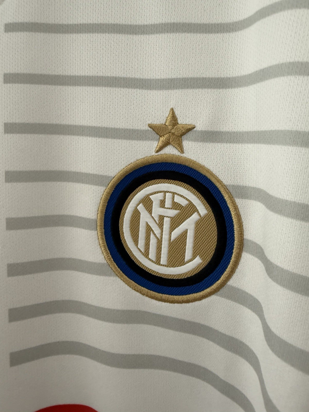 Inter Milan Dimarco #93 2014/15 Large Away Shirt Excellent Condition 611063-106