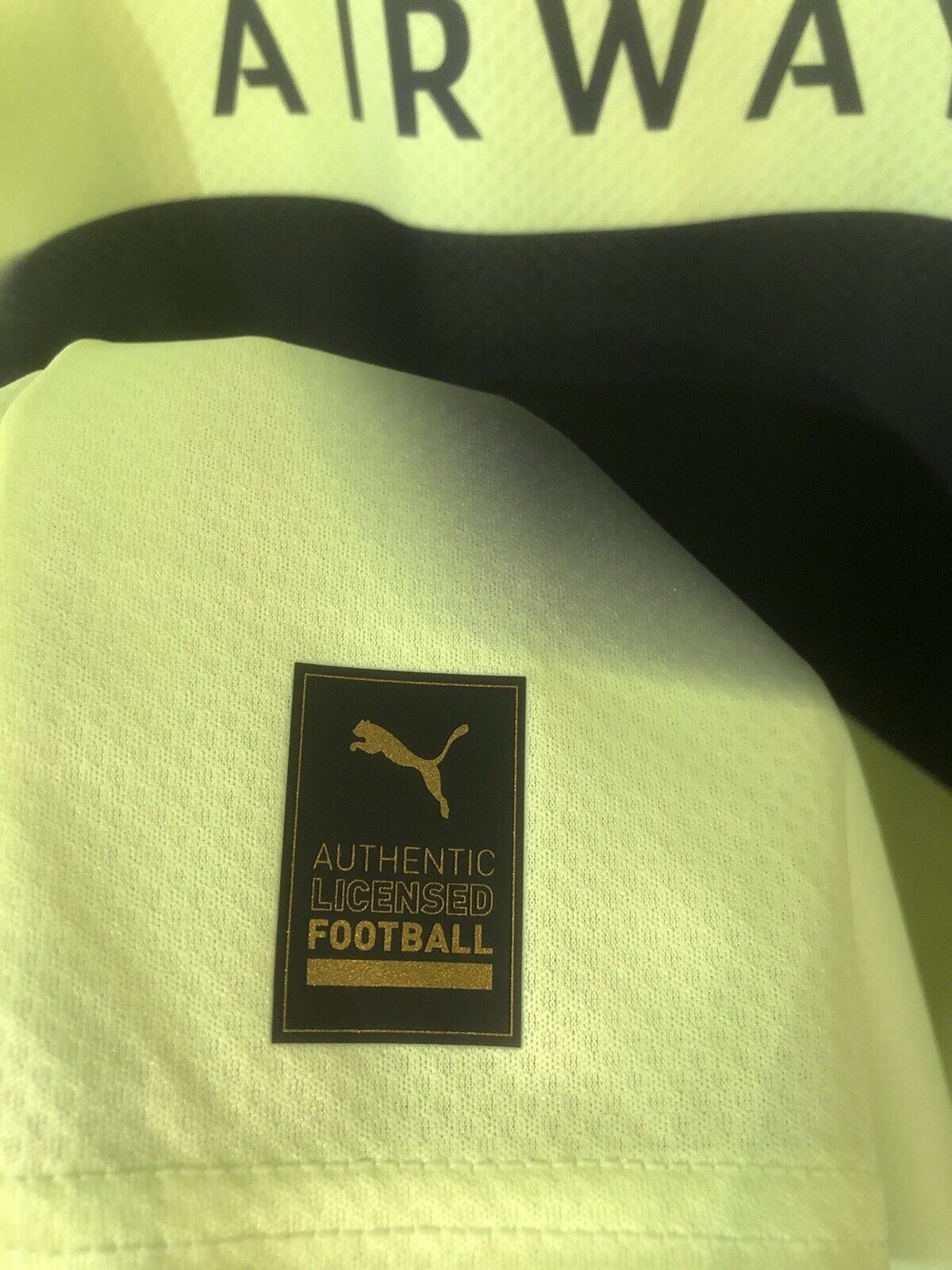 J. Alvarez #19 Manchester City 2022/23 Treble Large 3rd Football Shirt Puma BNWT