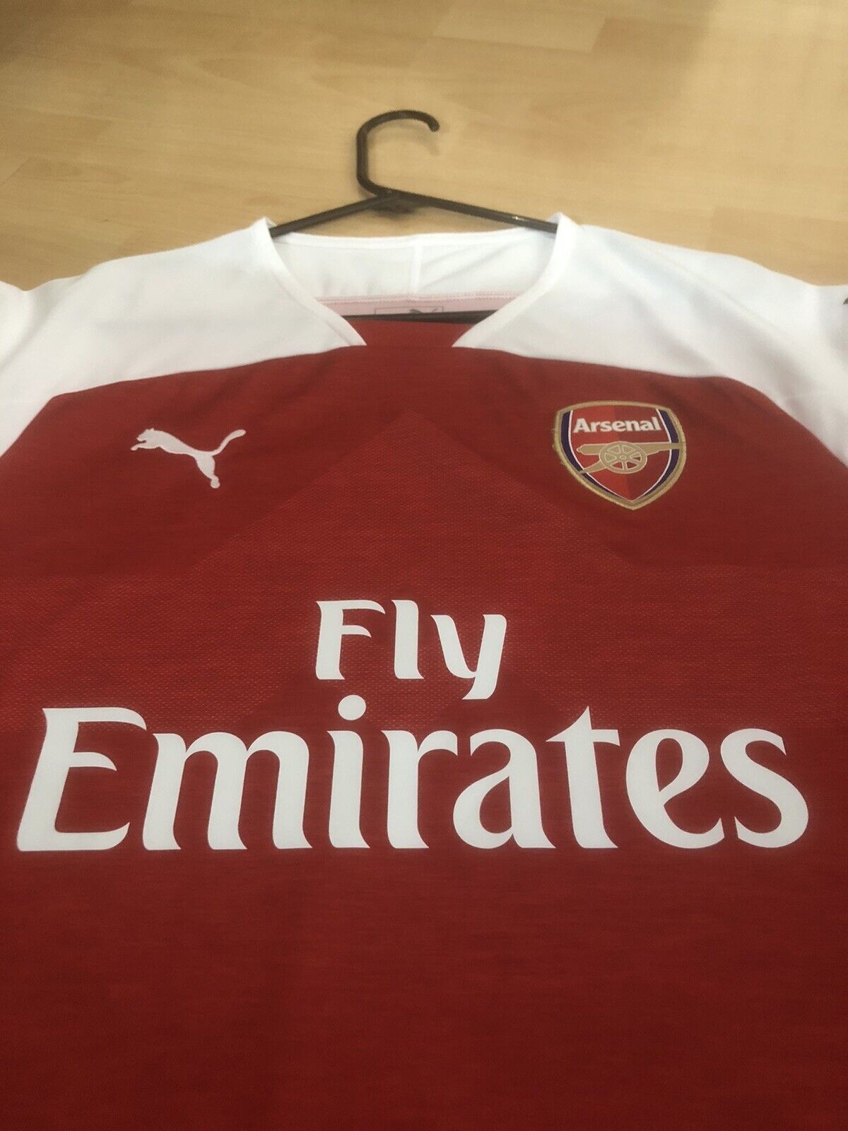 Xhaka #34 Arsenal 2018/19 Large Home Shirt Puma Excellent Condition 753209-12