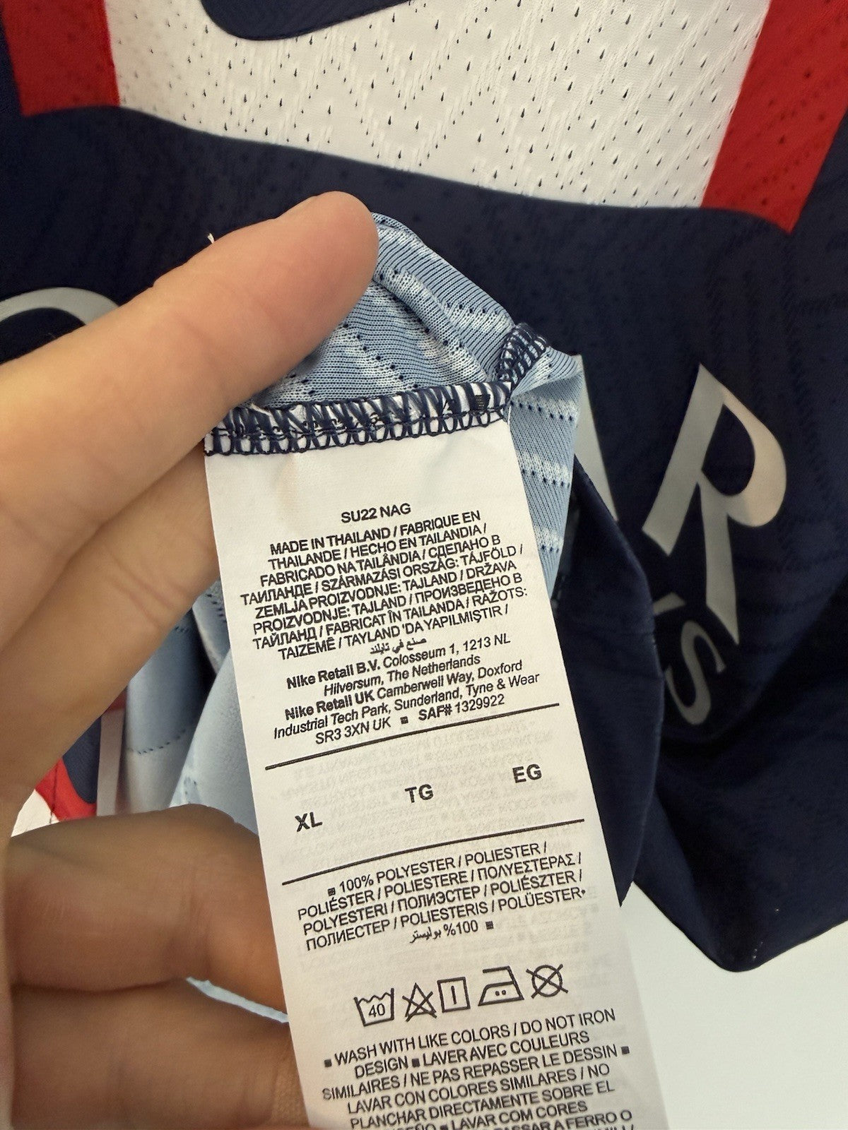 PSG Messi #30 2022/23 XL CL DriFitAdv Home Shirt Excellent Condition DJ7649-411