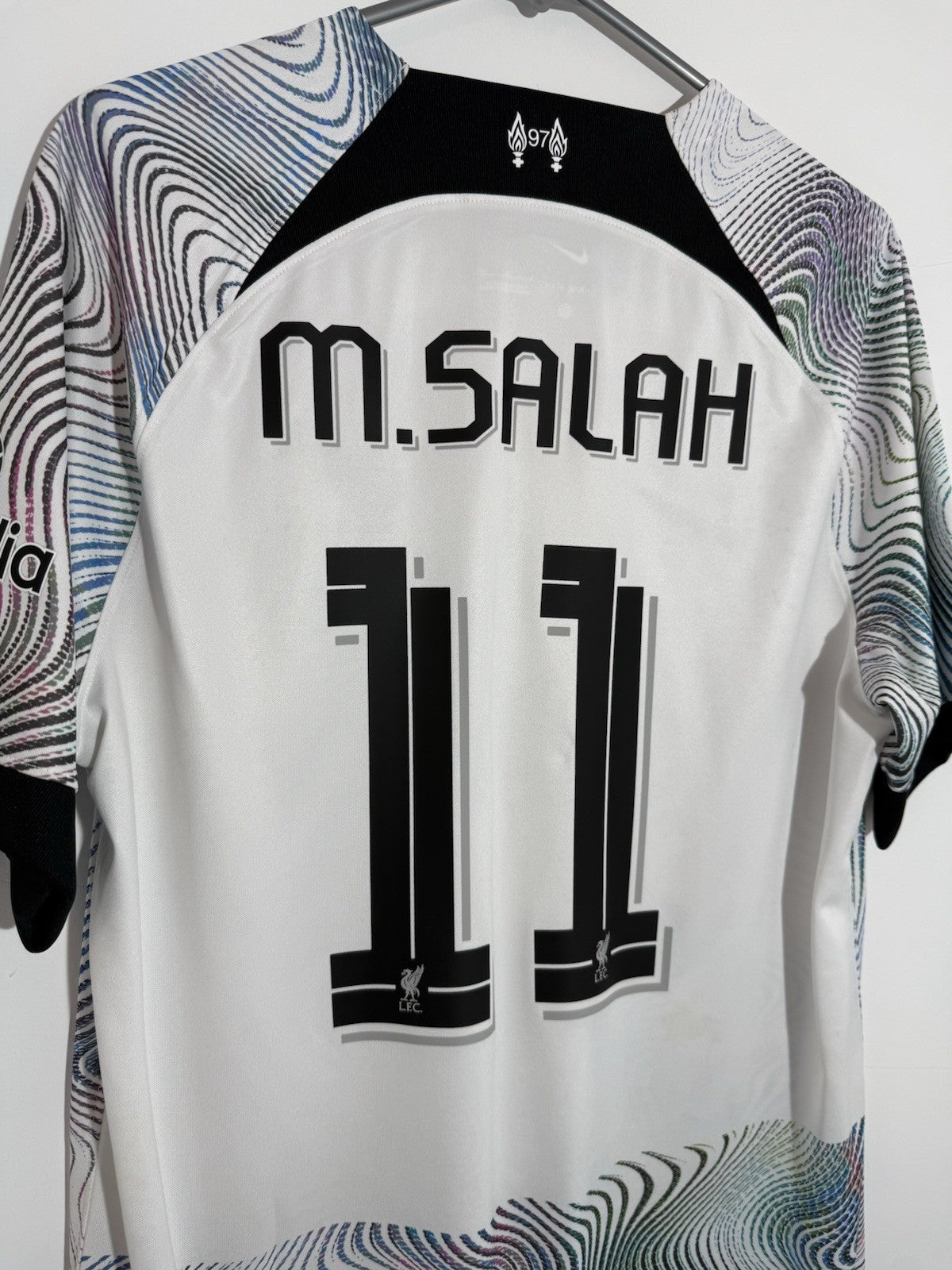 M. Salah #11 Liverpool 2022/23 Large Away Shirt Excellent Condition DN2715-101