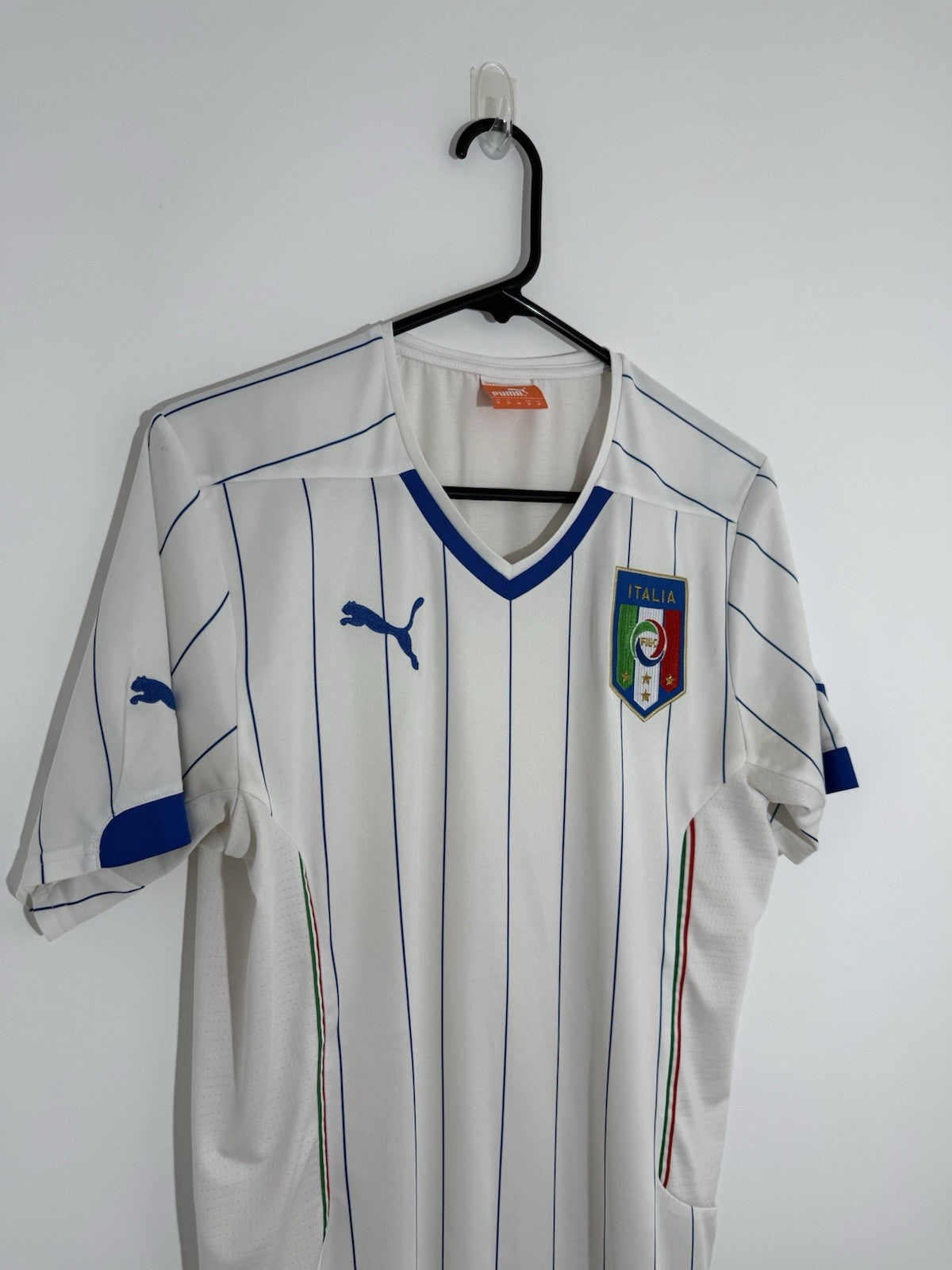 Italy 2014 Medium Away Shirt Excellent Condition 744291