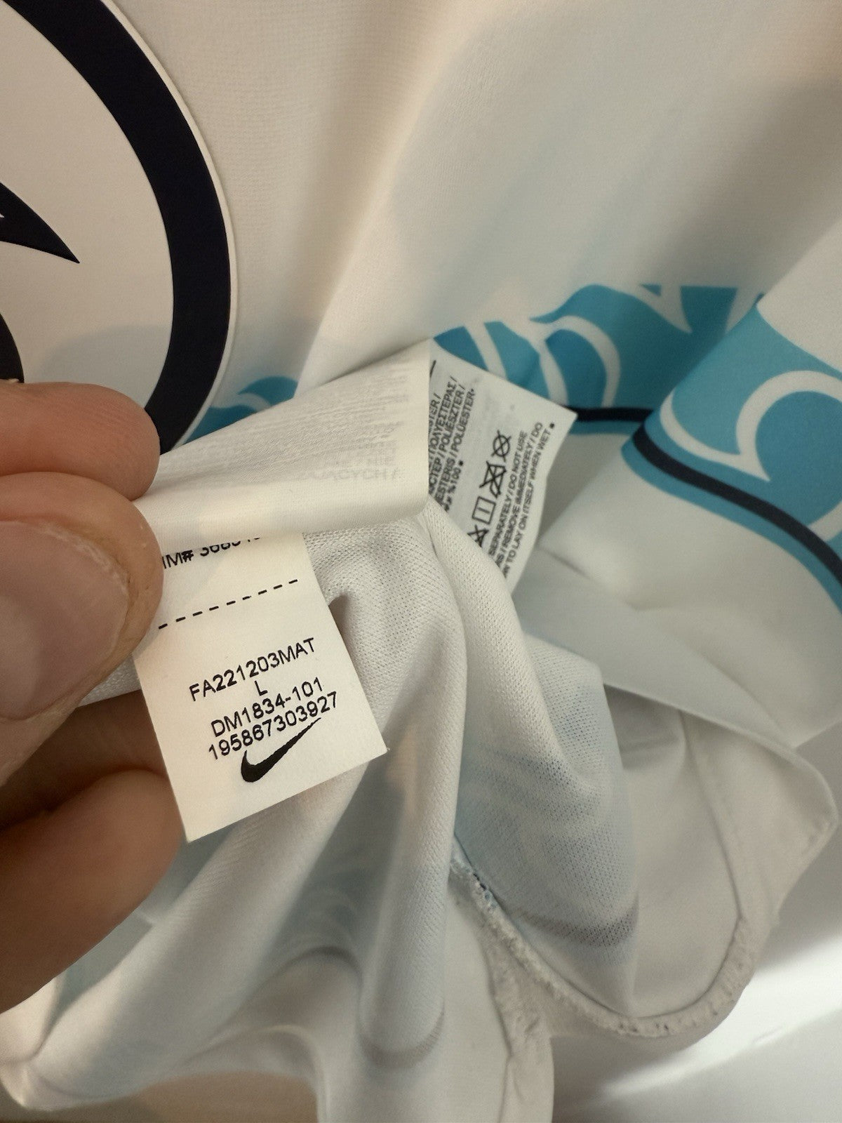 Chelsea Enzo #5 2022/23 Large Away Shirt Nike Excellent Condition DM1834-101