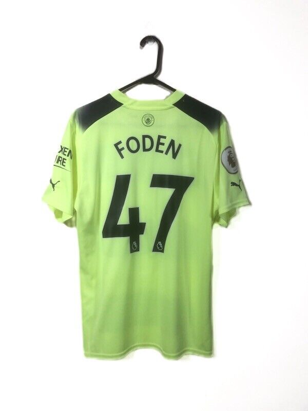Foden 47 Manchester City 2022 23 Large 3rd Shirt Excellent Condition 765734 03