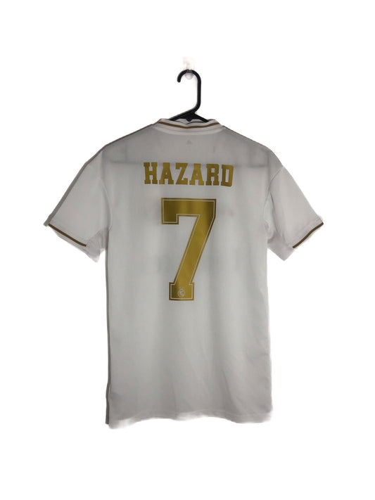 Real Madrid Hazard #7 2019/20 Small Home Shirt Excellent Condition DW4433