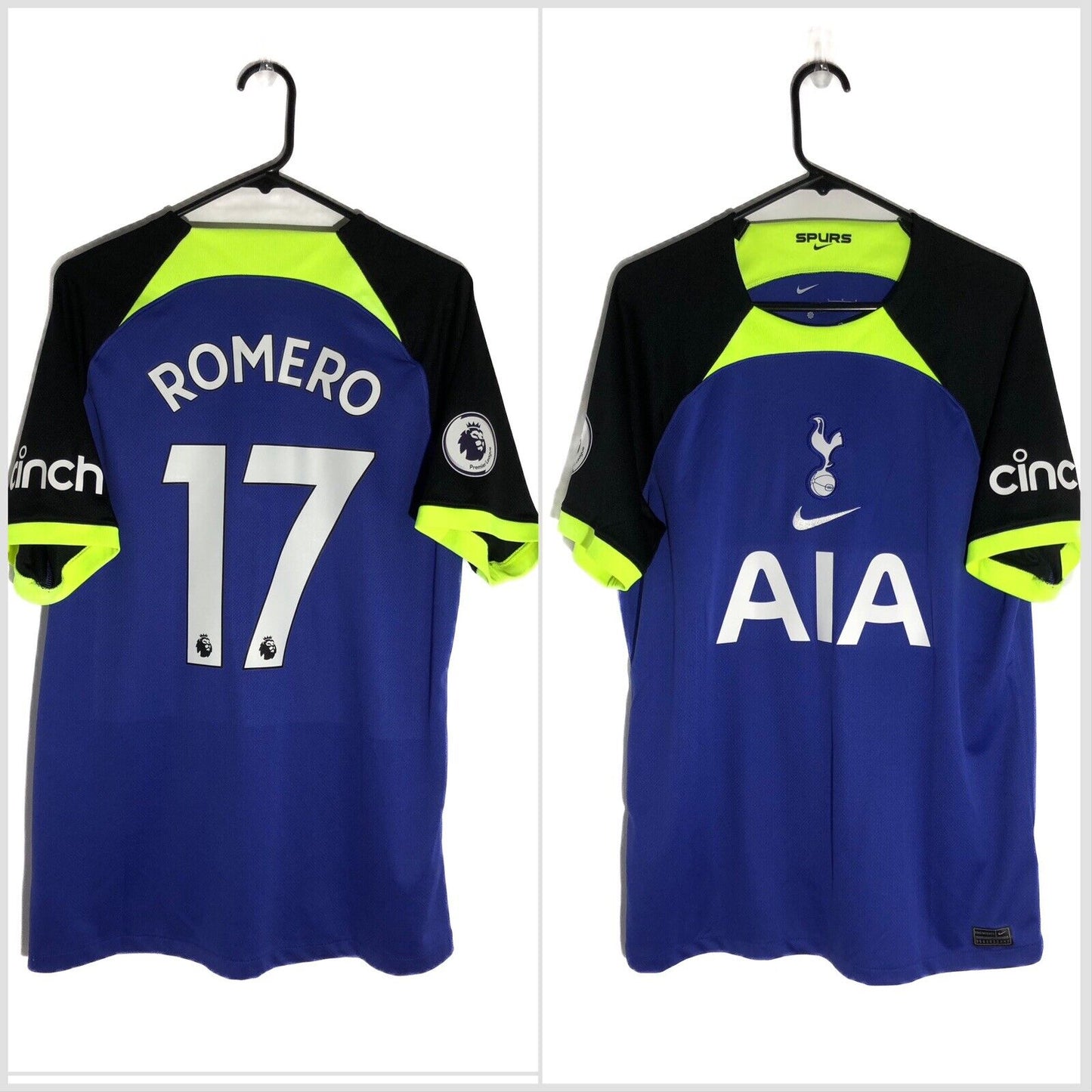 Romero 17 Tottenham Hotspur 2022 23 Large Away Excellent Condition DM1837 431
