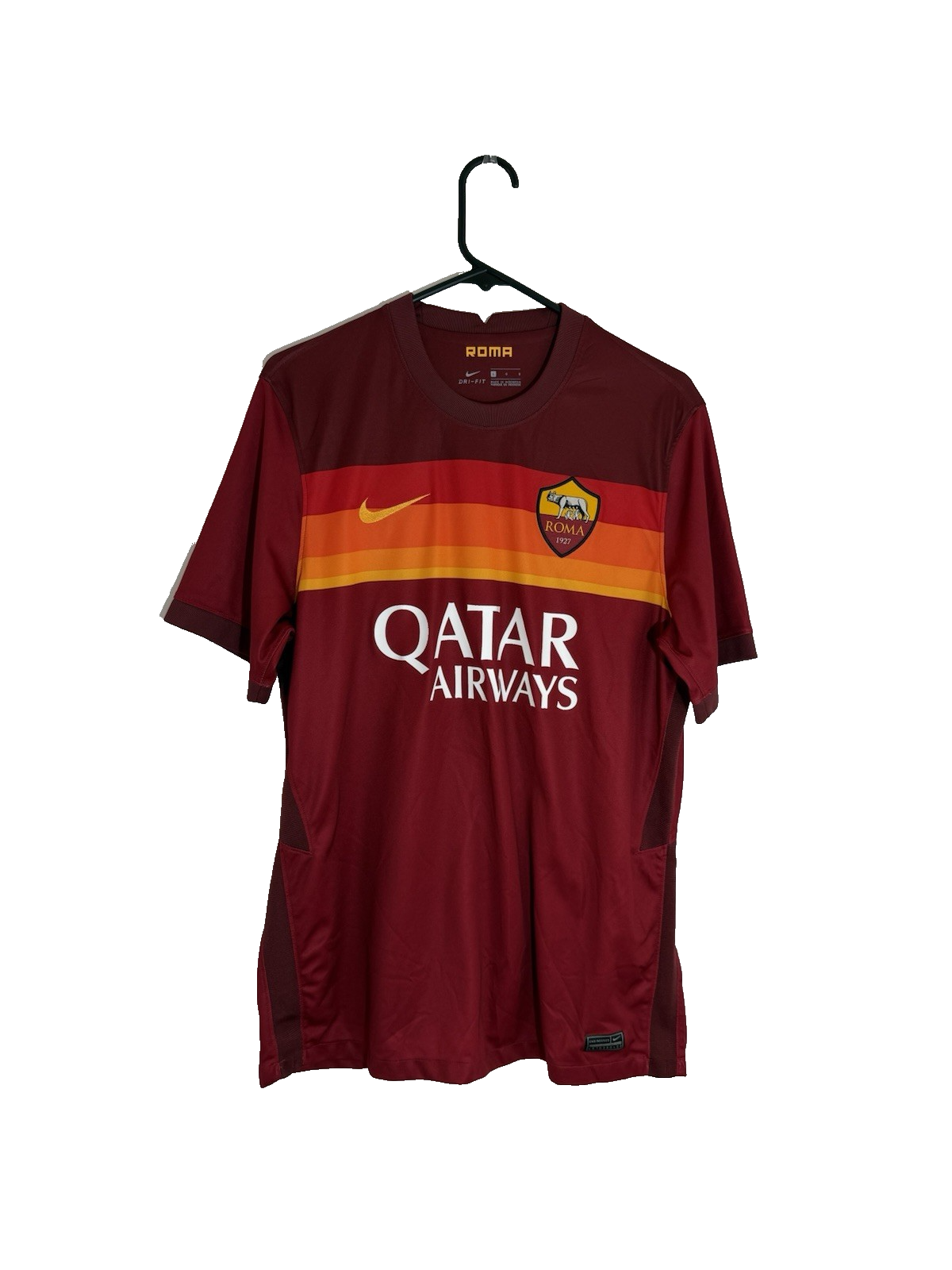 AS Roma Pedro #11 2020/21 Large Home Shirt Excellent Condition CD4248-614