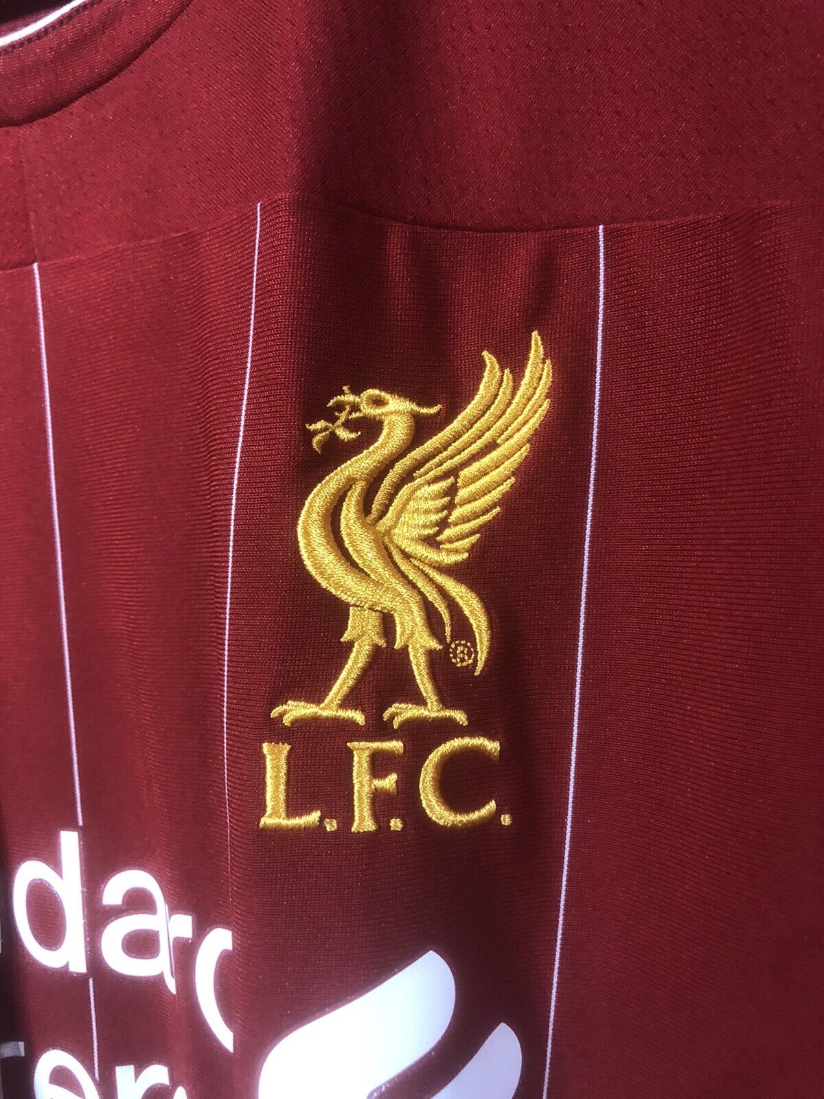 Firmino 9 Liverpool Xl 2019 20 Home New Balance Very Good Condition MT930000