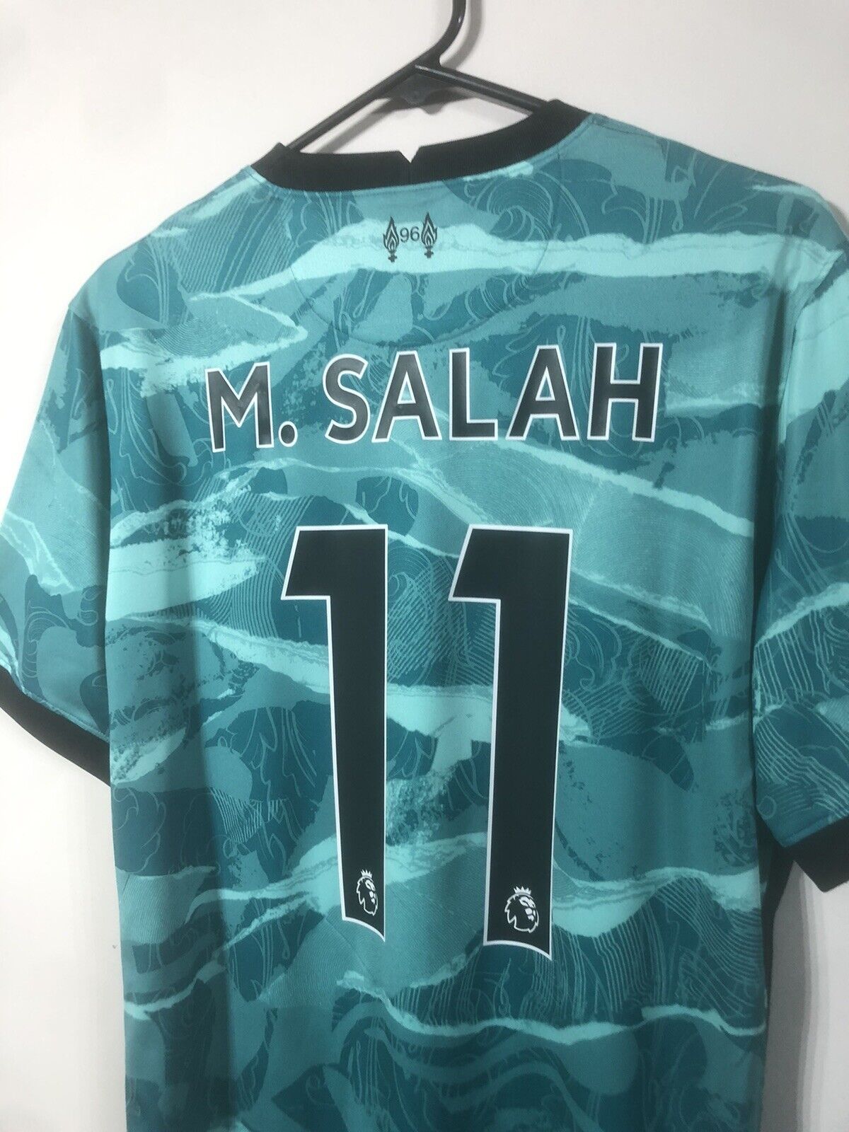 M Salah 11 Liverpool Medium 2020 21 Away Nike Excellent Condition Cz2635 354