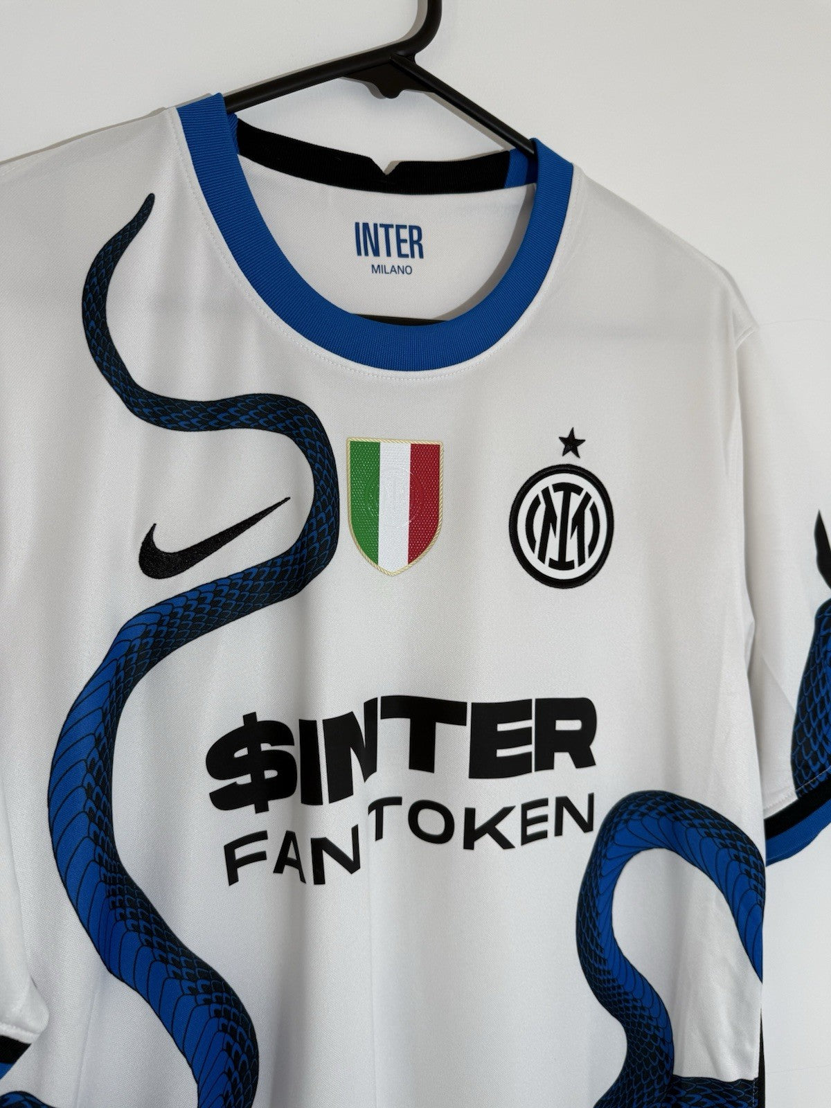 Inter Milan Barella #23 2021/22 Large Away Shirt Excellent Condition CV7899-101