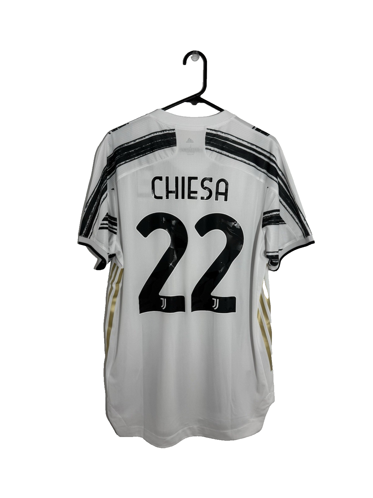Juventus Chiesa #22 2020/21 Large Home Authentic Shirt Adidas BNWT GJ7601