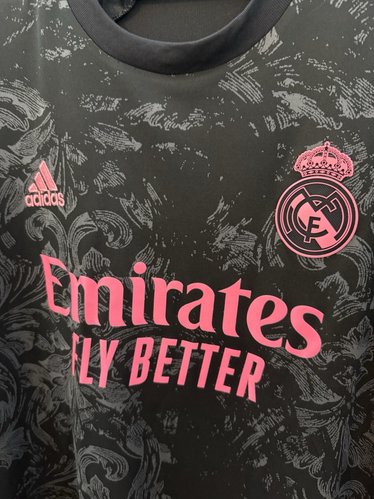 Real Madrid Hazard #7 2020/21 XL 3rd Shirt Excellent Condition GE0933