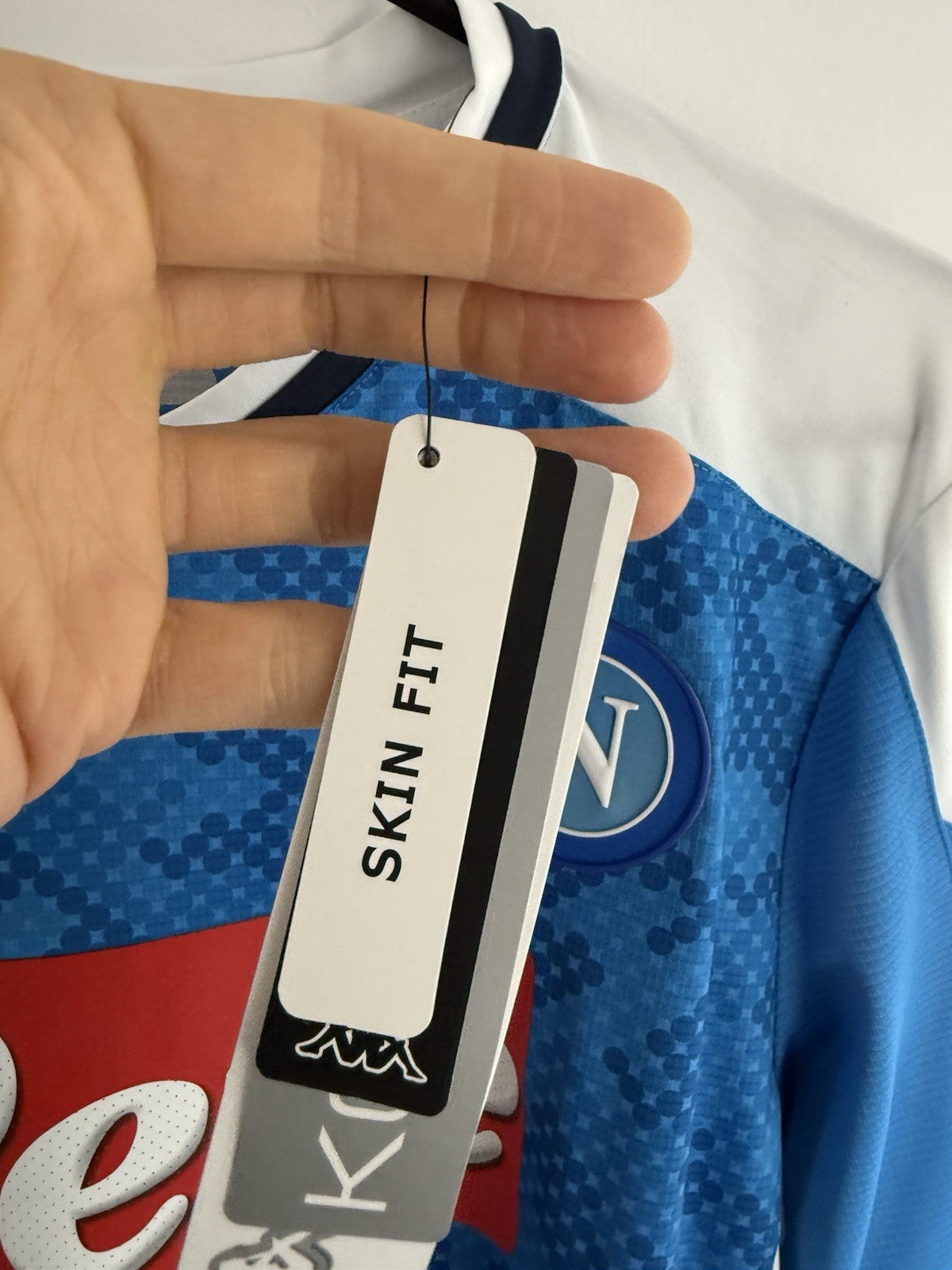 Napoli Fabian #8 2019/20 Kappa XL Slim Home Shirt BNWT 304NW80