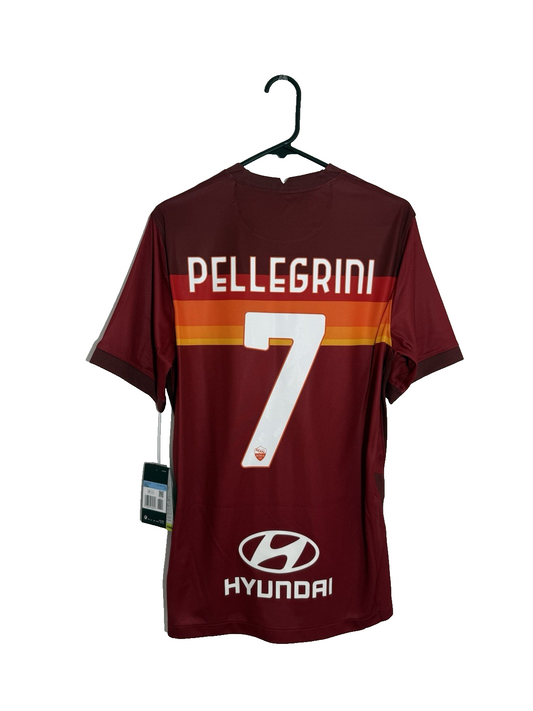 AS Roma Pellegrini #7 2020/21 Medium Home Shirt Nike BNWT CD4248-614