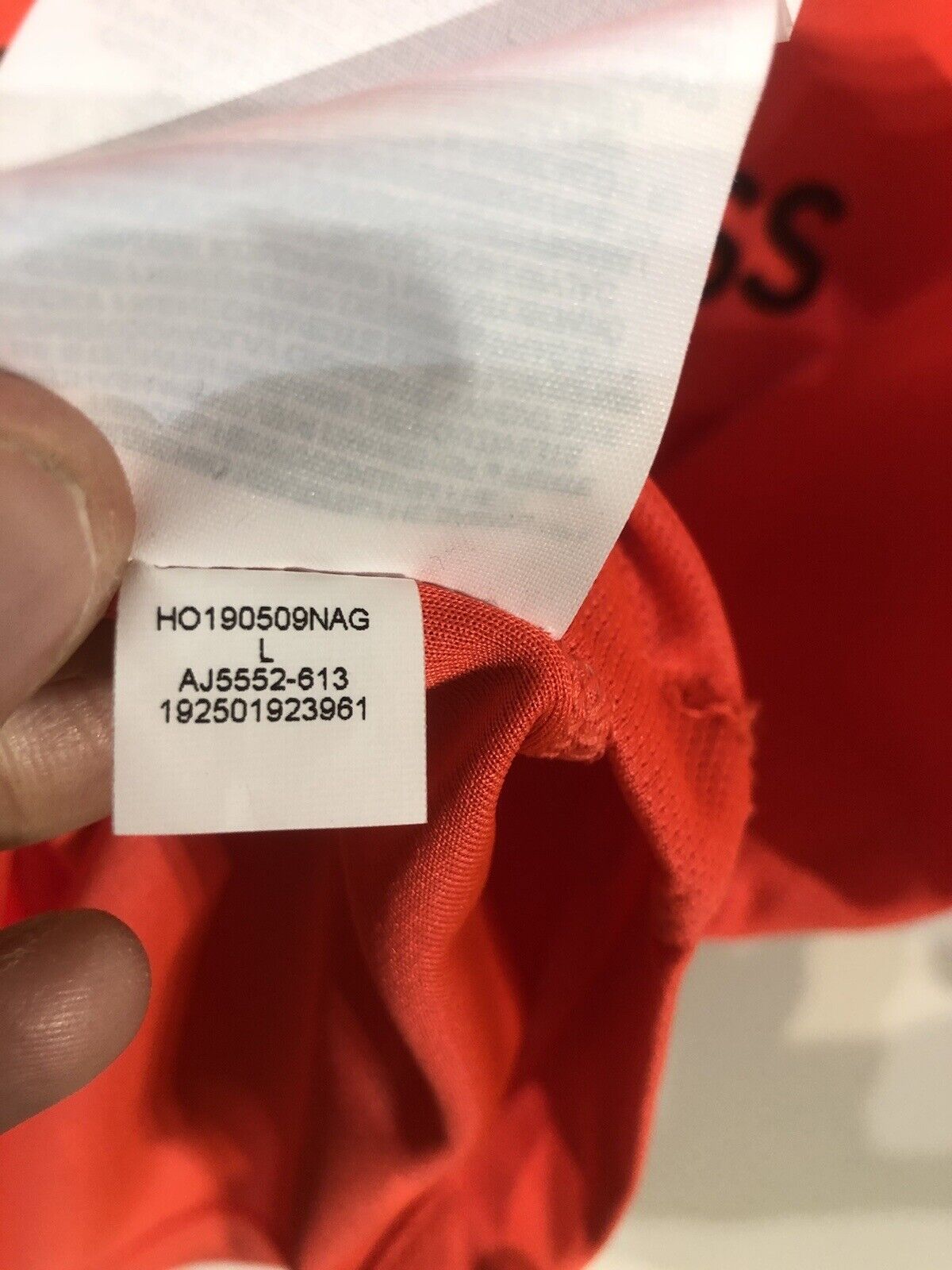 Mbappe #7 Paris St Germain 2019/20 Large Away Shirt Jordan BNWT