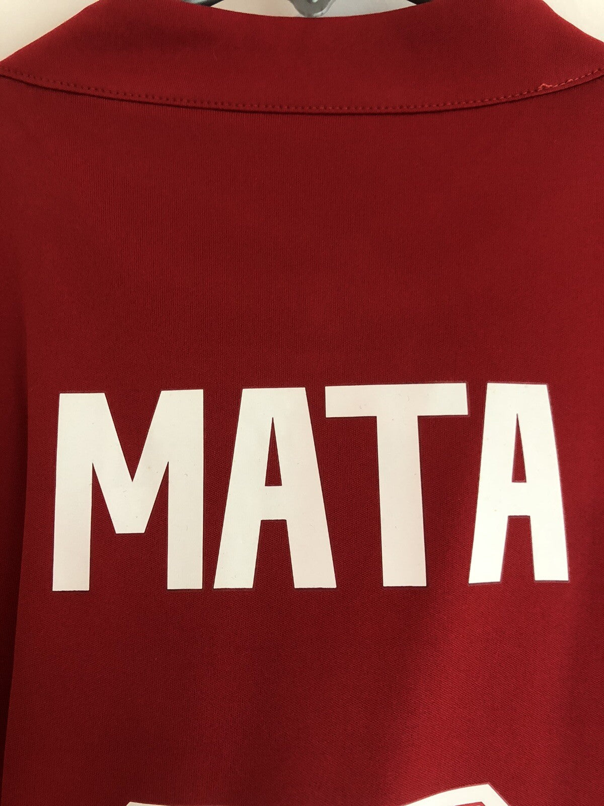 Manchester United Mata #8 2017/18 Medium Home Shirt Excellent Condition BS1214
