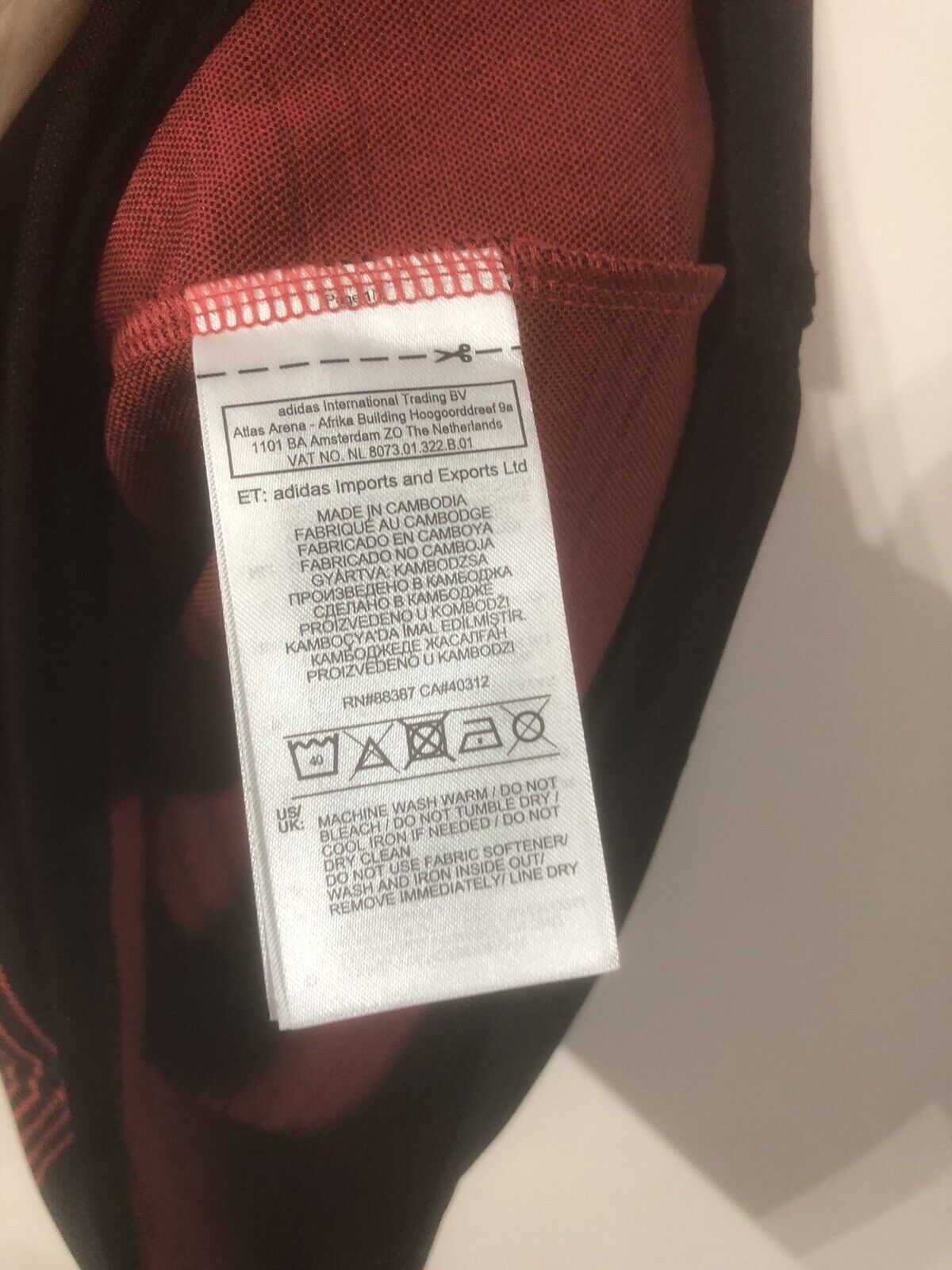 Rashford 10 Manchester United Medium 2018 19 Home Excellent Condition Cg0040