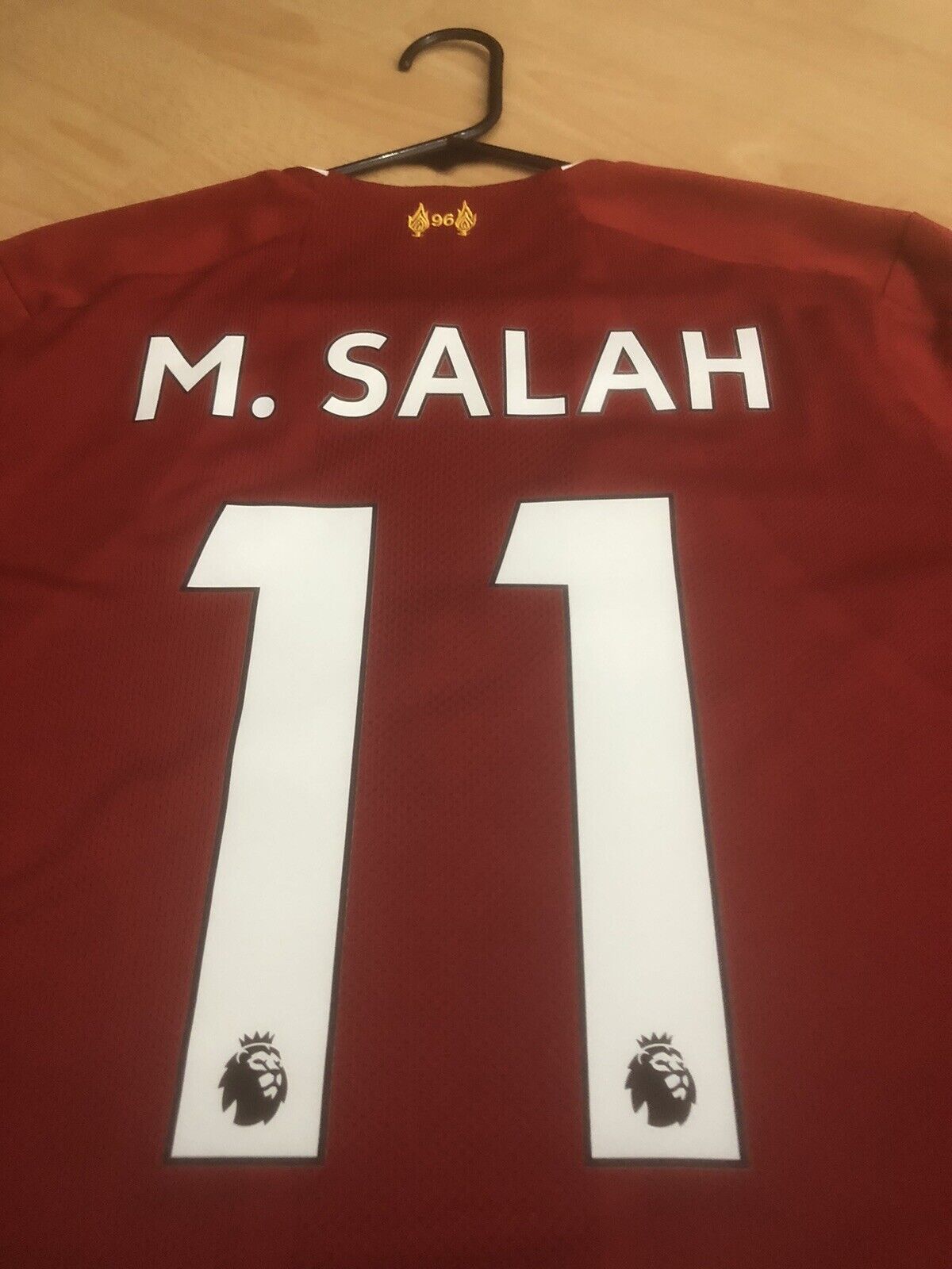 M. Salah #11 Liverpool Medium 2019/20 Home Shirt Excellent Condition MT930000