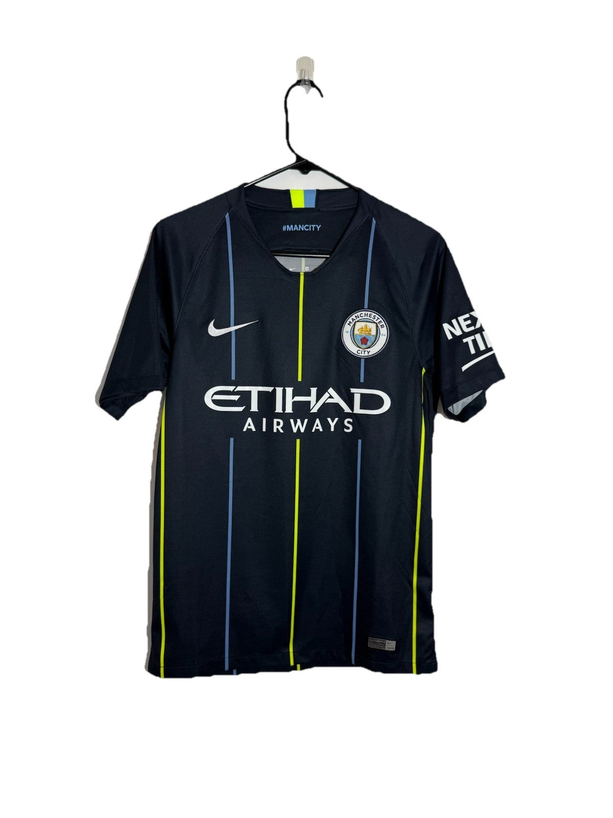 Manchester City Kompany #4 2018/19 Small Away Excellent Condition 919002-476