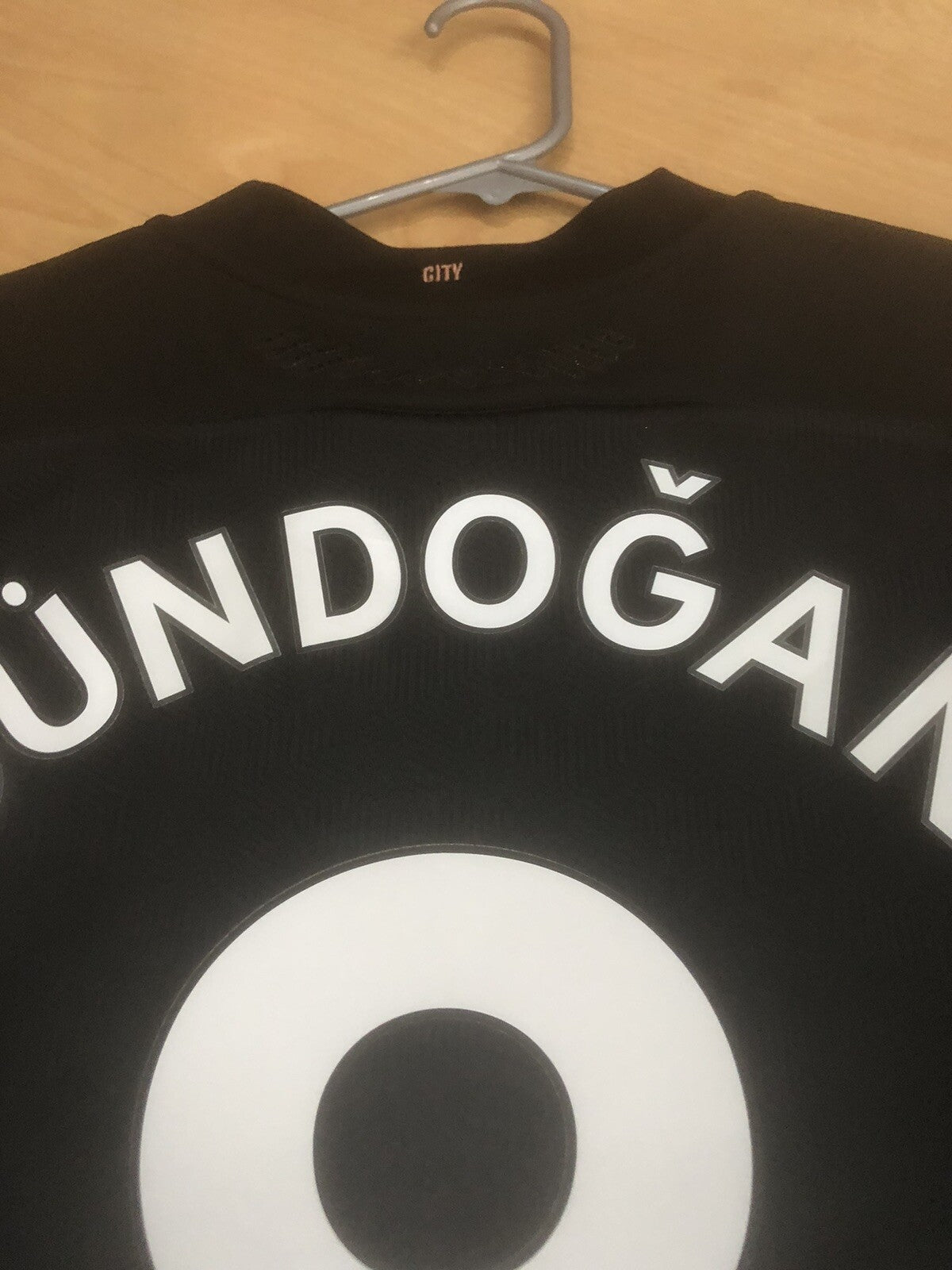 Manchester City Gundogan #8 2020/21 Large Authentic Away Excellent Condition