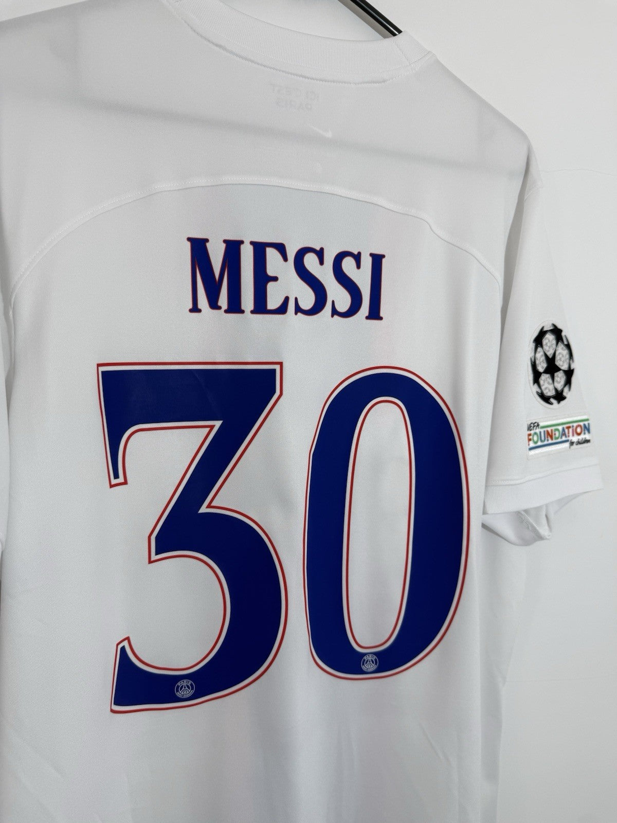 Paris St Germain Messi #30 2022/23 Large Away Excellent Condition DN2716-101