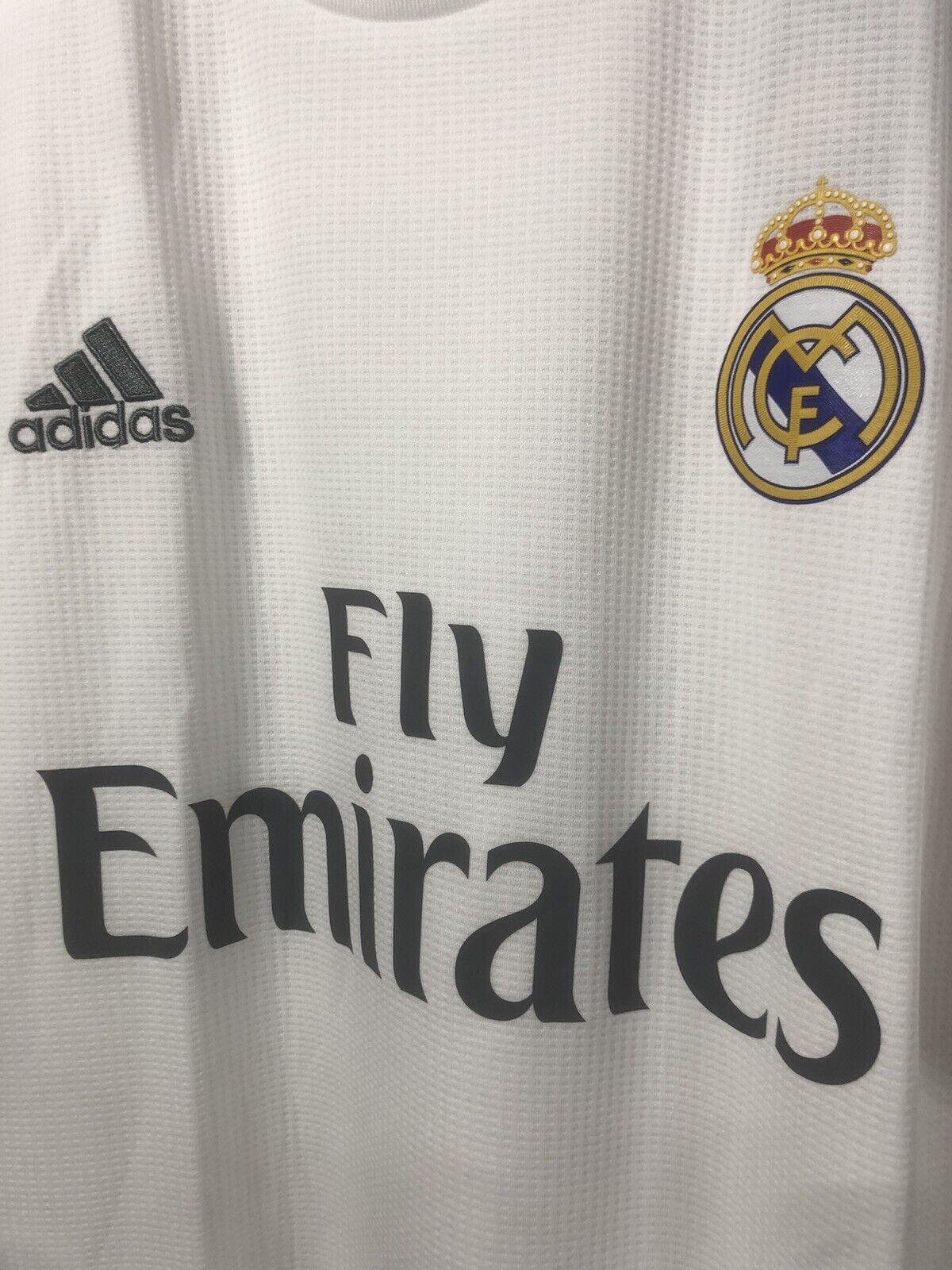 James #10 BNWT Real Madrid 2015/16 X-Large Champions League Home Shirt