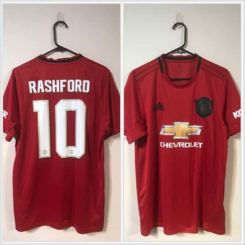 Rashford #10 Manchester United Large 2019/20 Home Shirt Good Condition