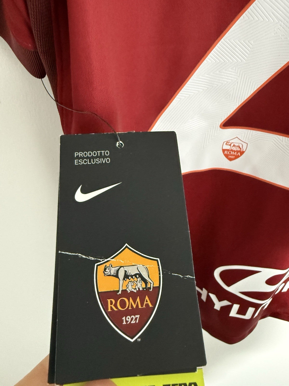 AS Roma Zaniolo #22 2020/21 Home Medium Shirt Nike BNWT CD4248-614
