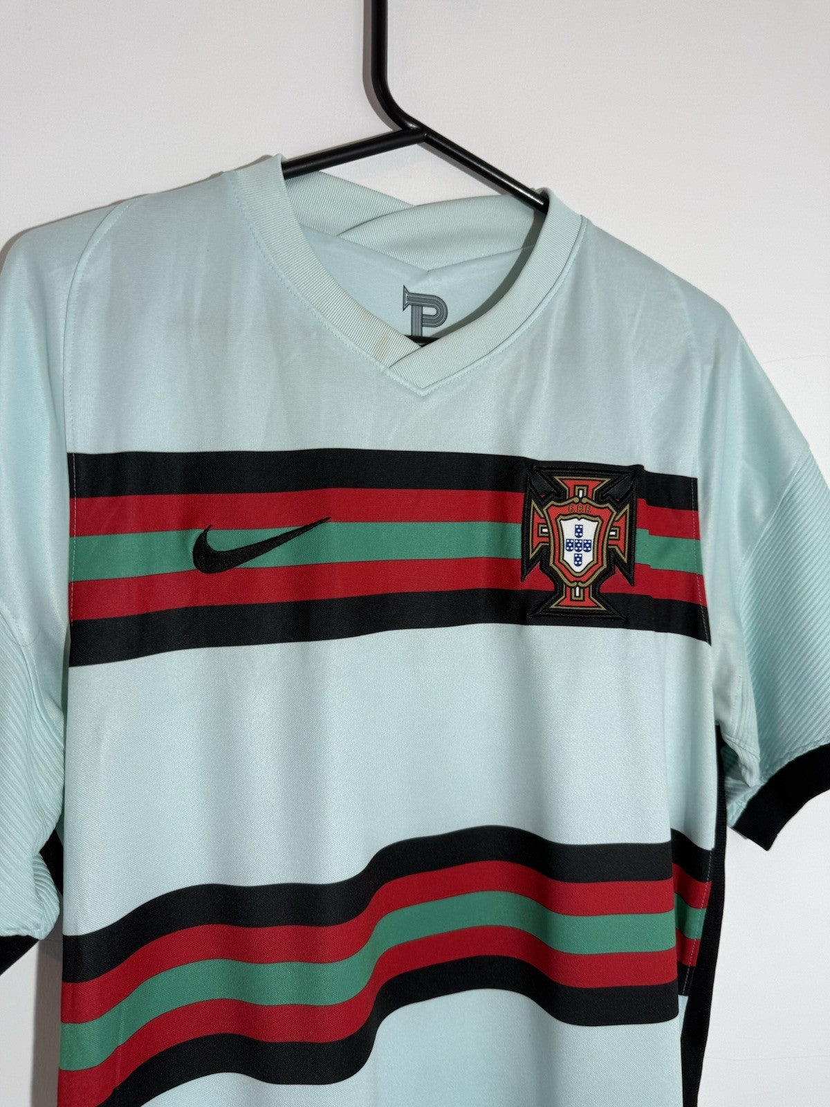 Portugal Ronaldo #7 2020 Away Large Shirt Nike Very Good Condition CD0703-336