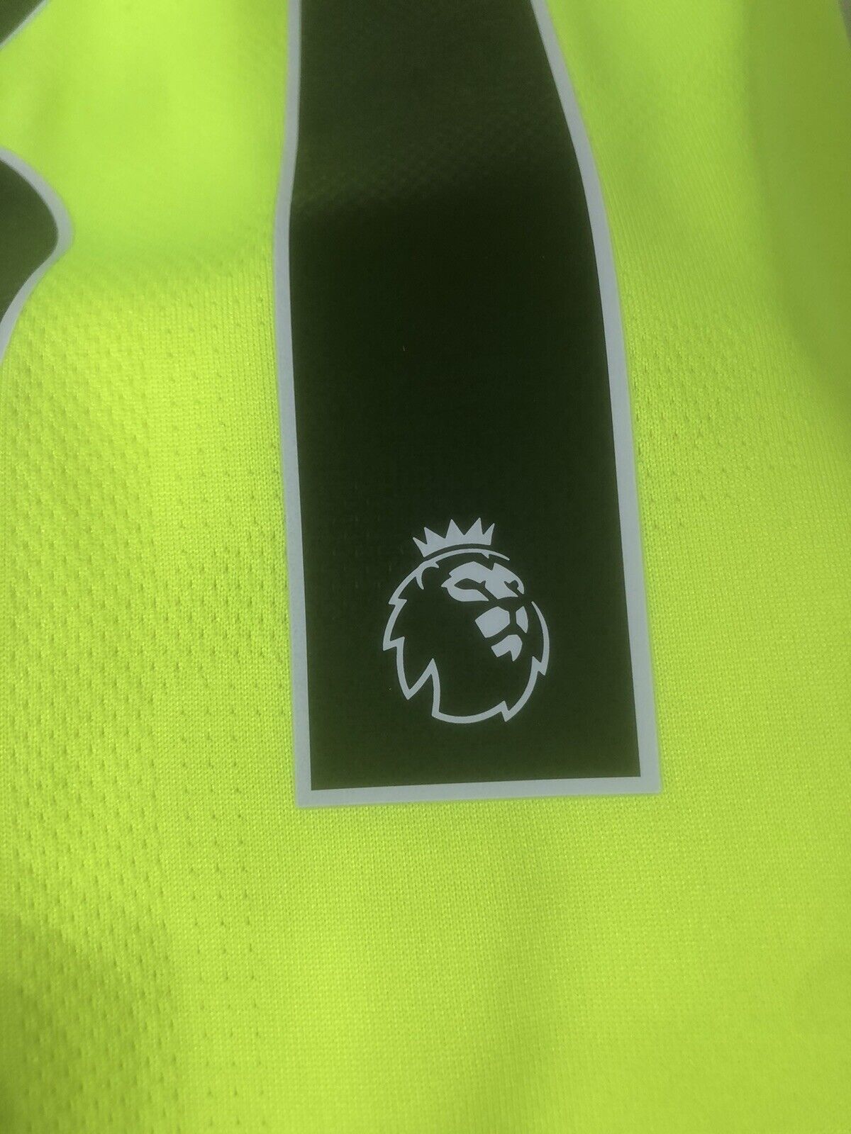 Ederson 31 Man City 2021 22 Large Authentic 3rd Gk Excellent Condition 759185 99