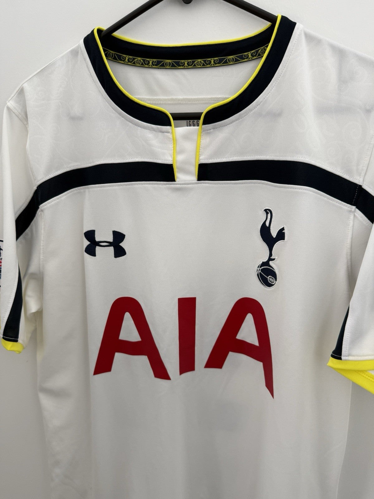 Tottenham Hotspur Mason #38 2014/15 Large Home Shirt Excellent Condition 1245245