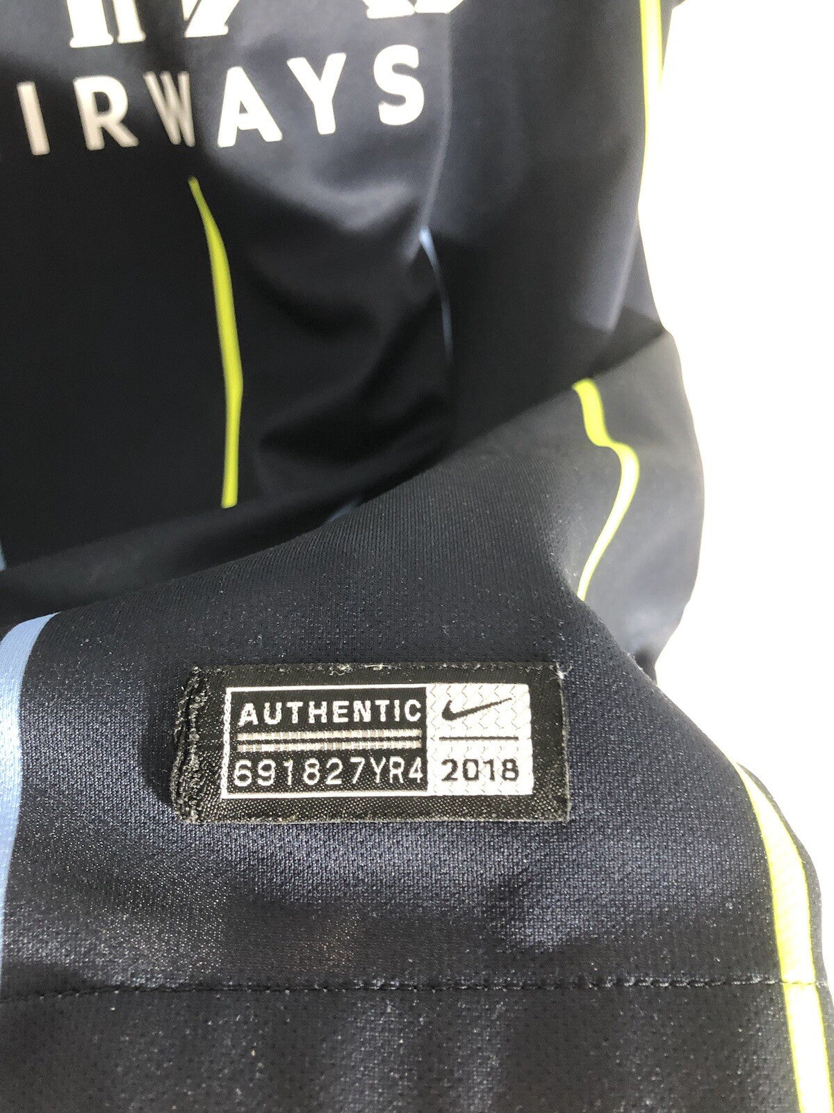 Manchester City De Bruyne #17 2018/19 Large Away Excellent Condition 919002-476